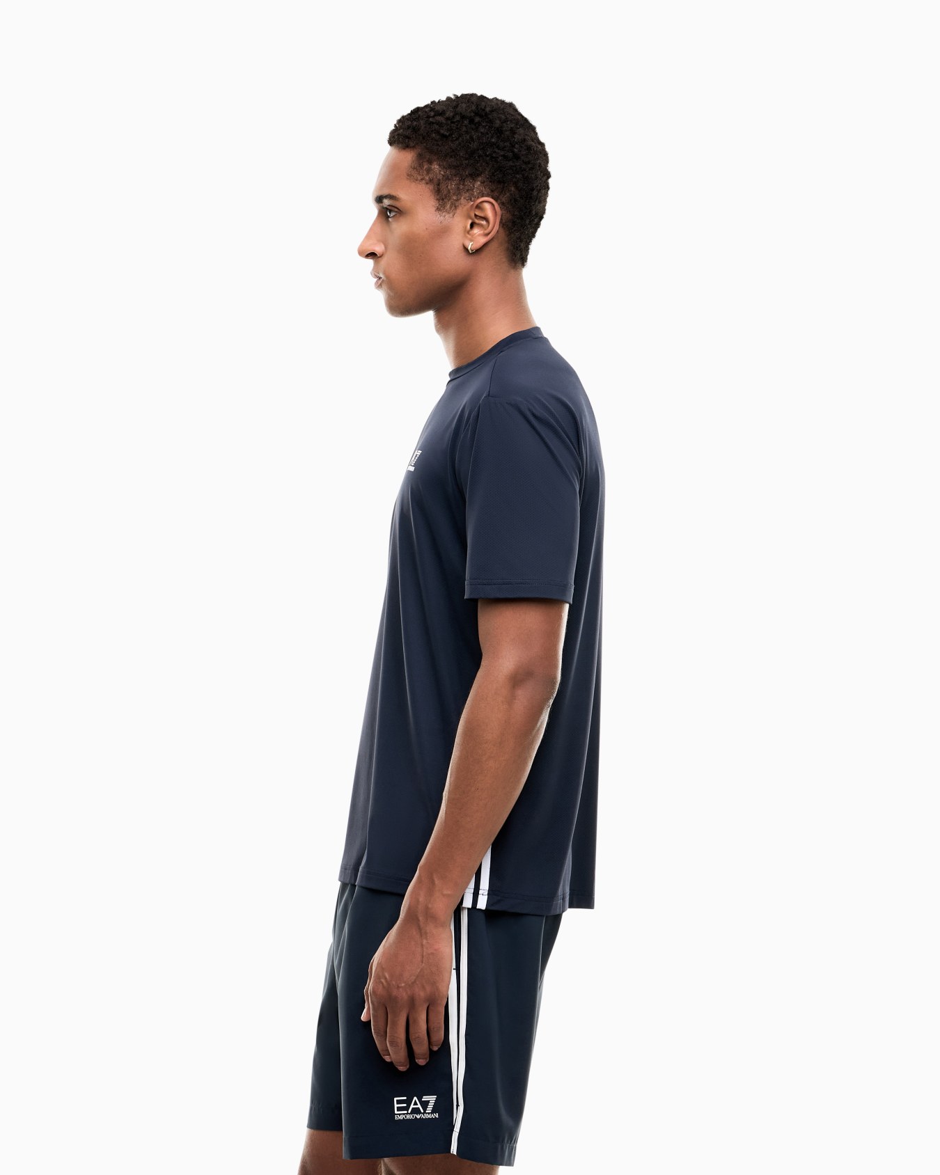 Jersey t-shirt Tennis Pro regular fit with rib details Slide 7