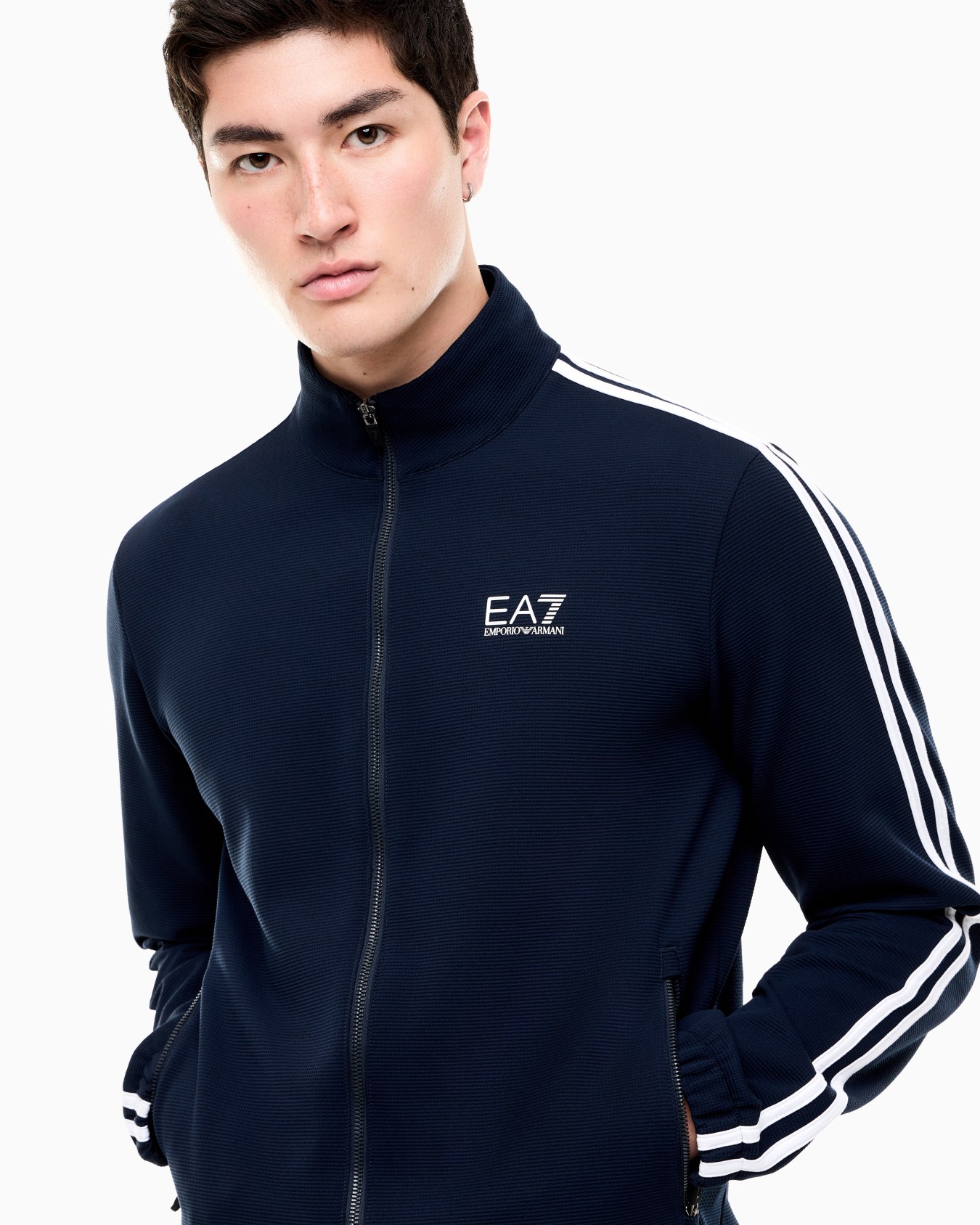 Regular fit tracksuit Tennis Pro in jersey with elastane Slide 6
