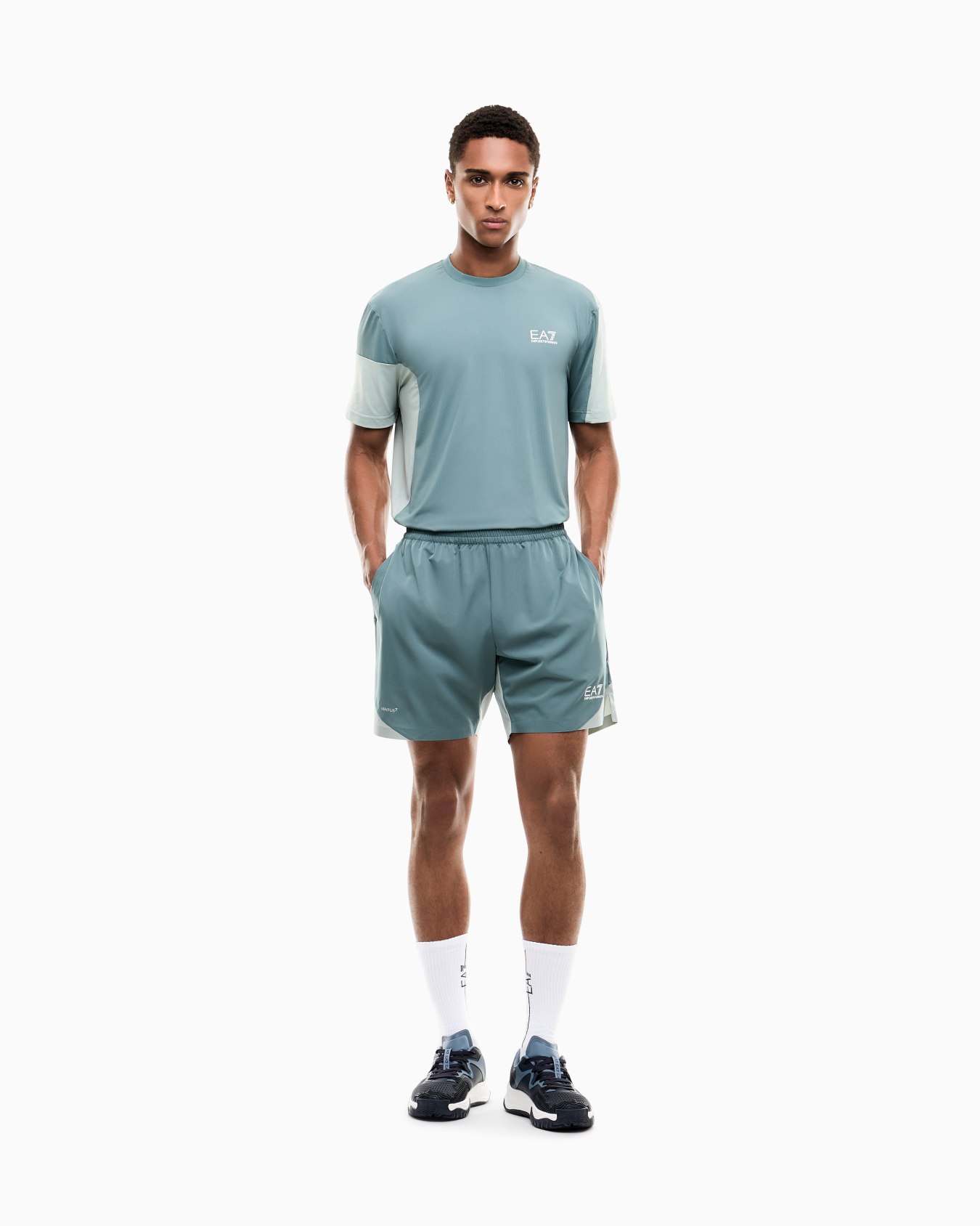 T-Shirt Tennis Pro im Regular Fit aus Polyamidjersey Folie 1