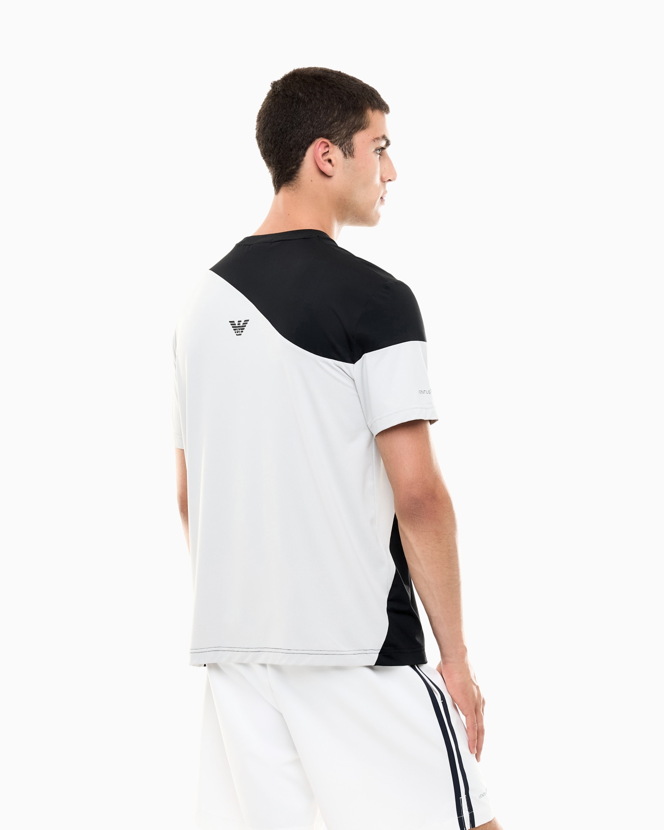 T-shirt Tennis Pro en jersey avec détails en maille Diapositive 5