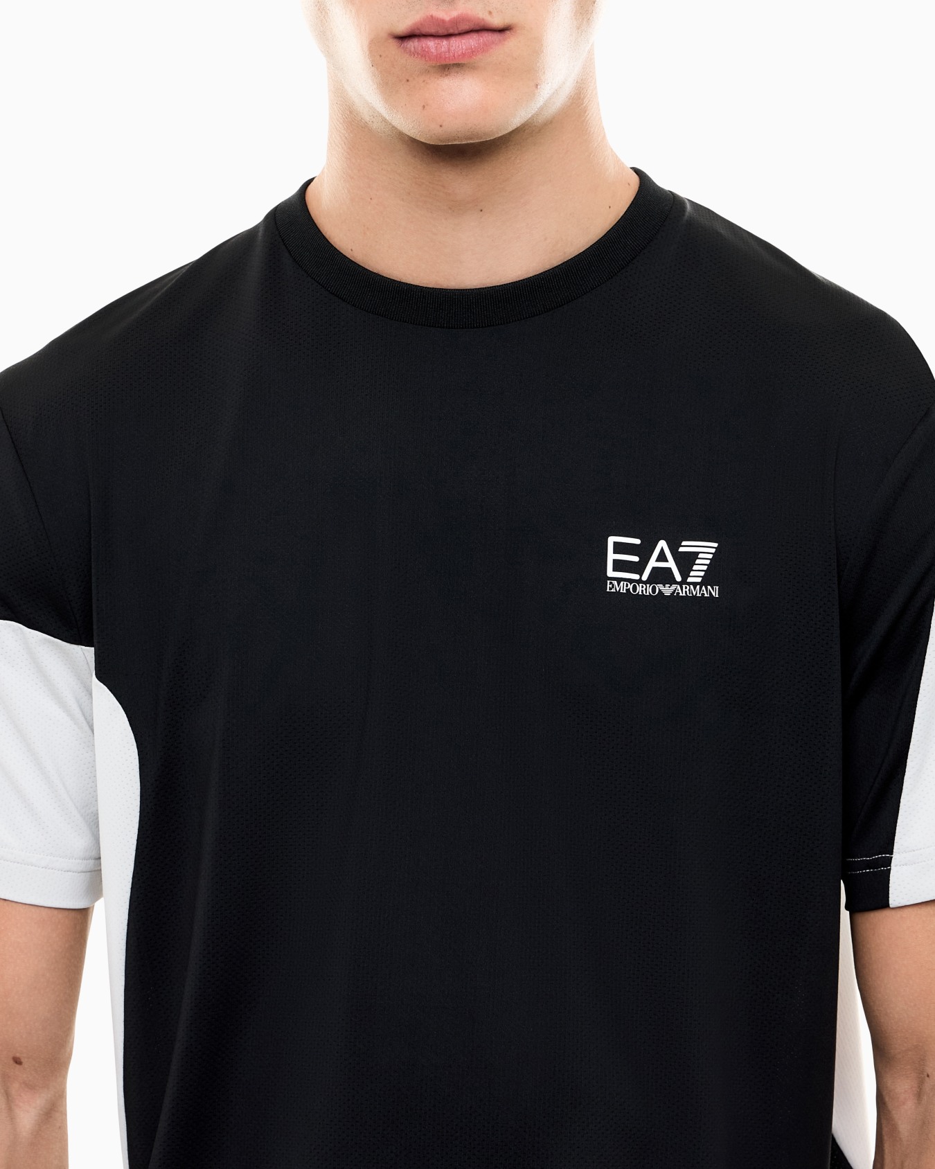 T-shirt Tennis Pro en jersey avec détails en maille Diapositive 6
