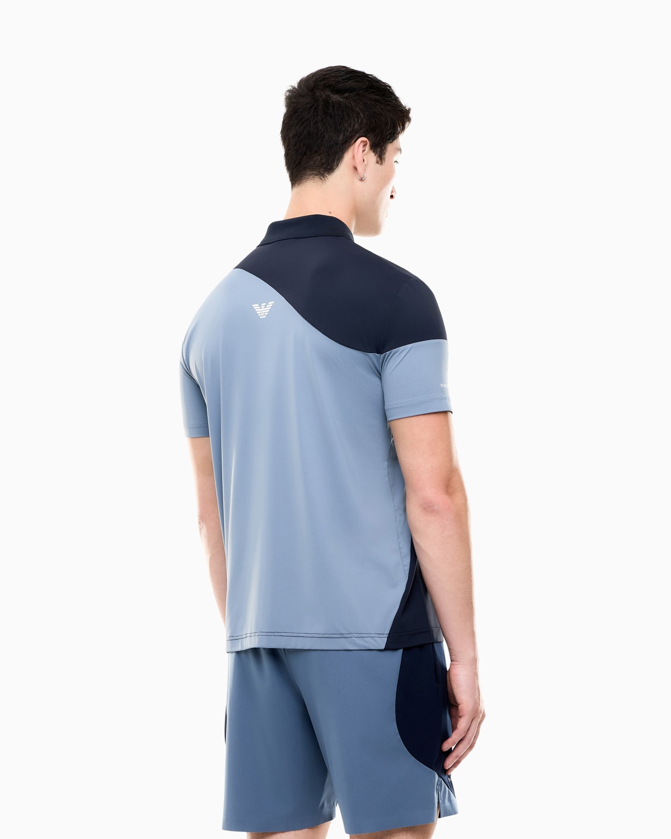 polo shirt Tennis Pro block jersey regular fit Slide 5