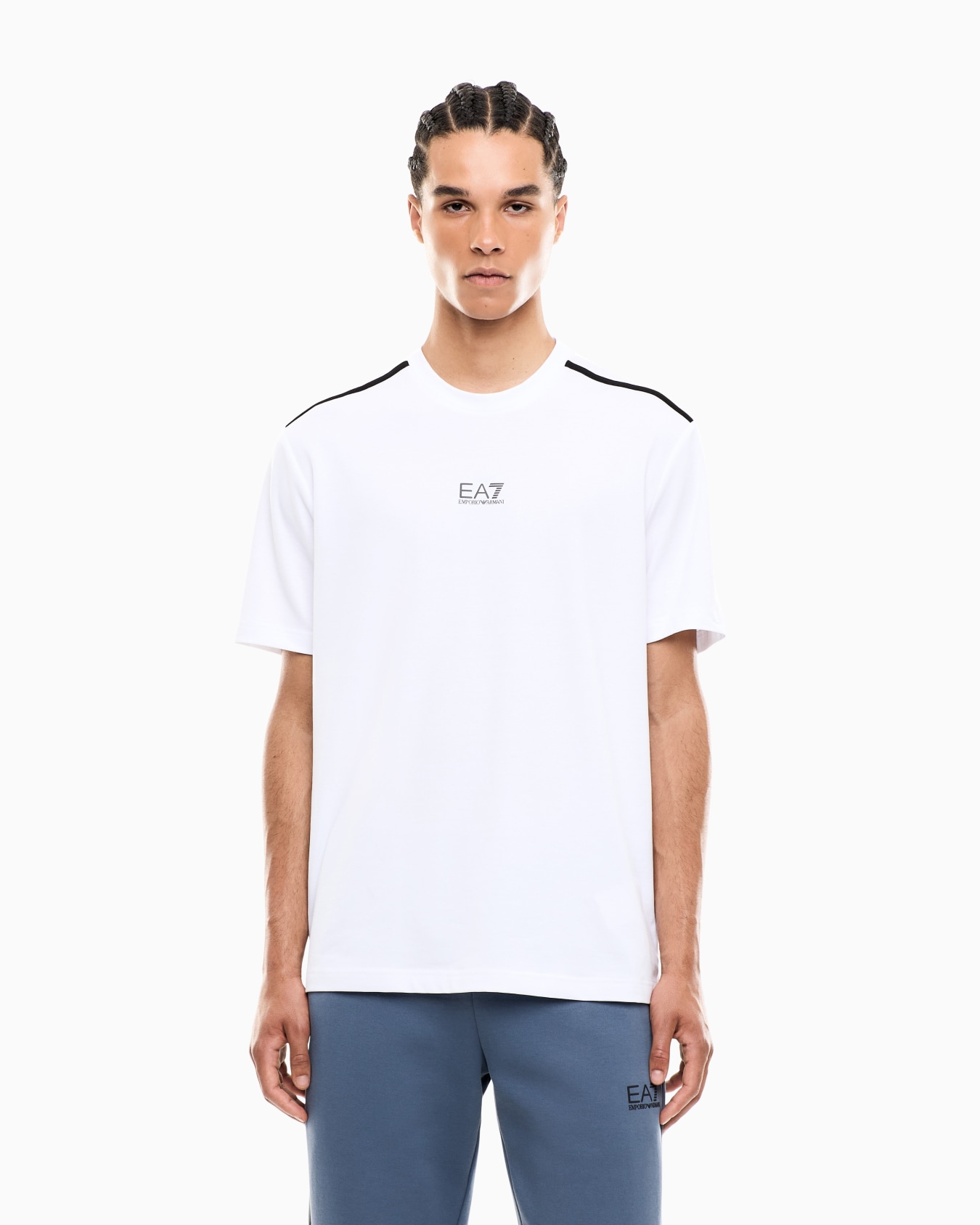 T-shirt Natural Ventus 7 in regular fit jersey Slide 3