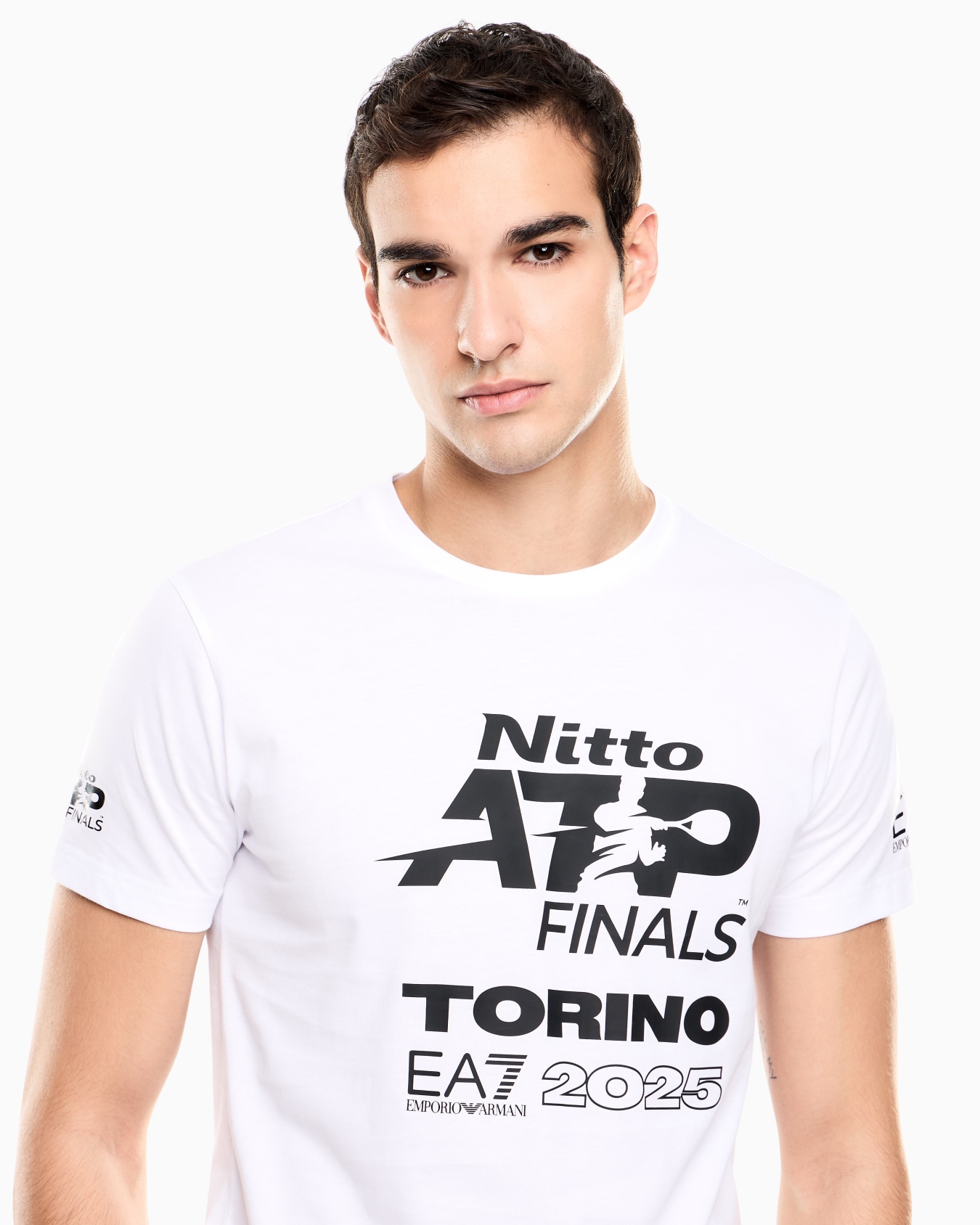 Nitto ATP Finals T-Shirt mit Rundhalsausschnitt und Event-Logo Folie 4