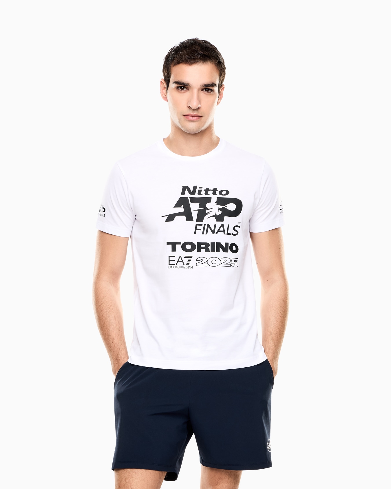 Nitto ATP Finals T-Shirt mit Rundhalsausschnitt und Event-Logo Folie 3