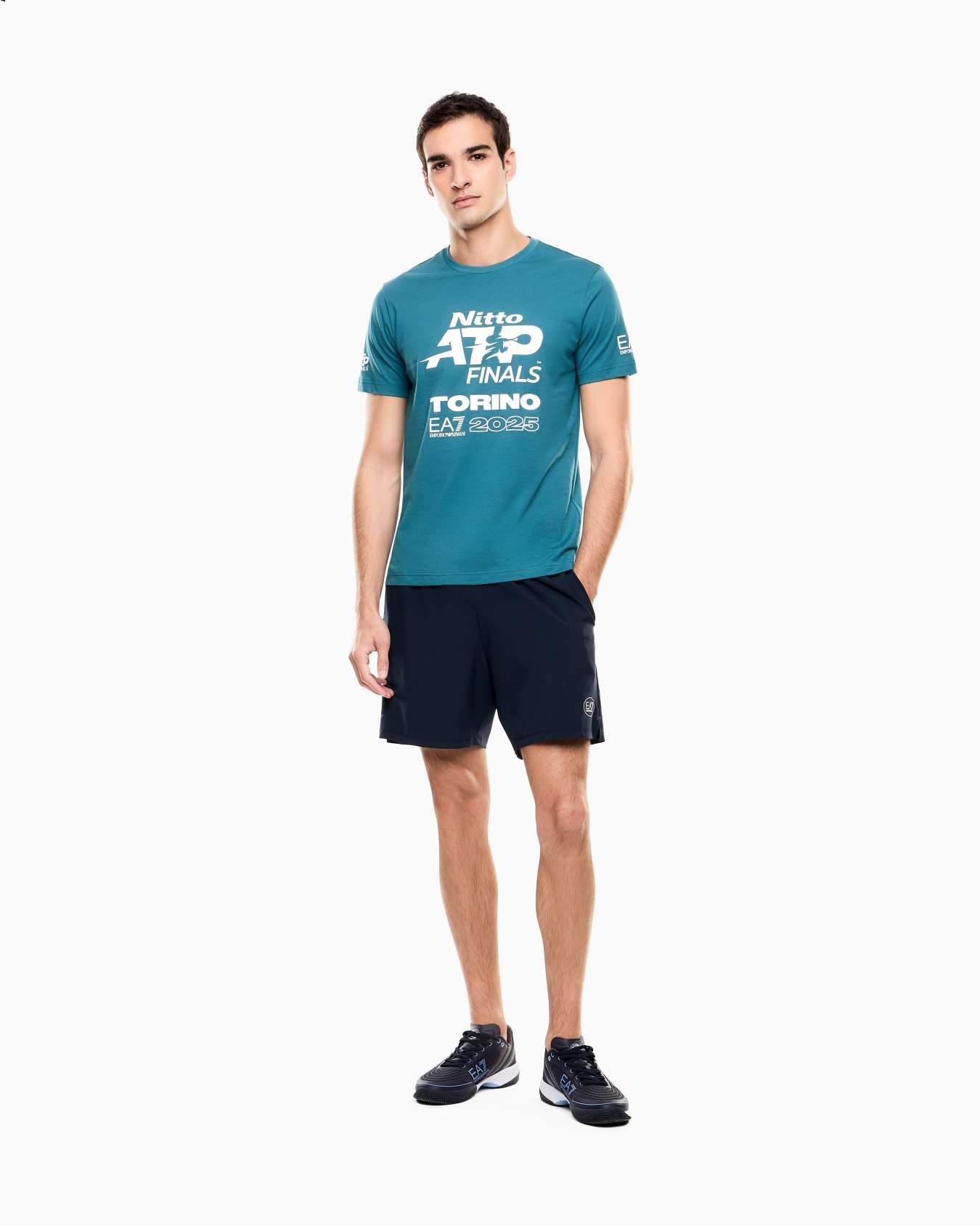 Nitto ATP Finals T-Shirt mit Rundhalsausschnitt und Event-Logo Folie 1