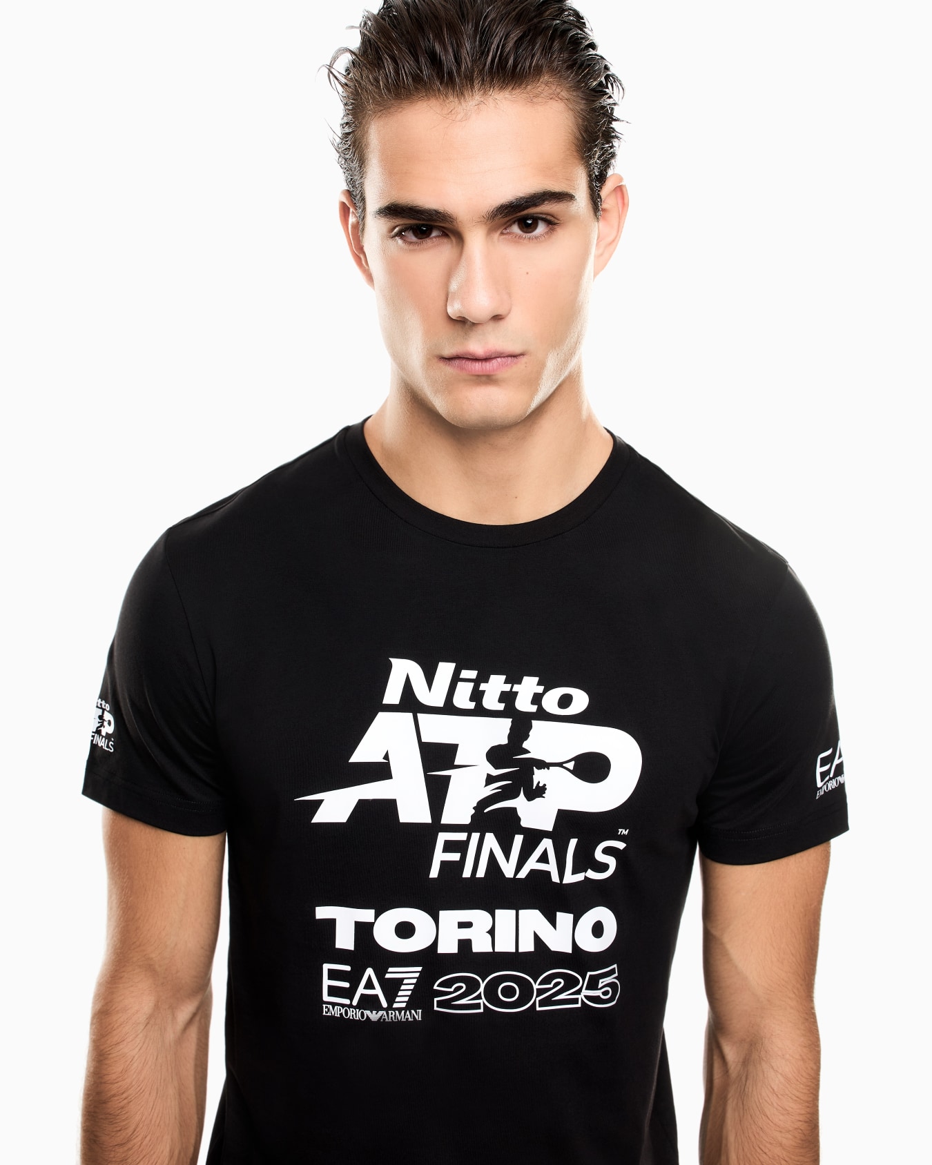 Nitto ATP Finals Crew Neck T-Shirt with Event Logo Slide 4