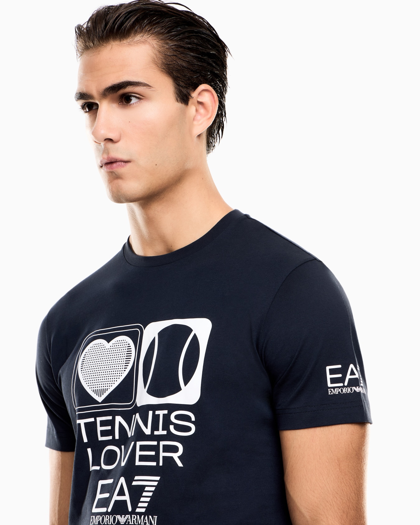 Nitto ATP Finals Crew Neck T-Shirt with Tennis Lover Print Slide 4