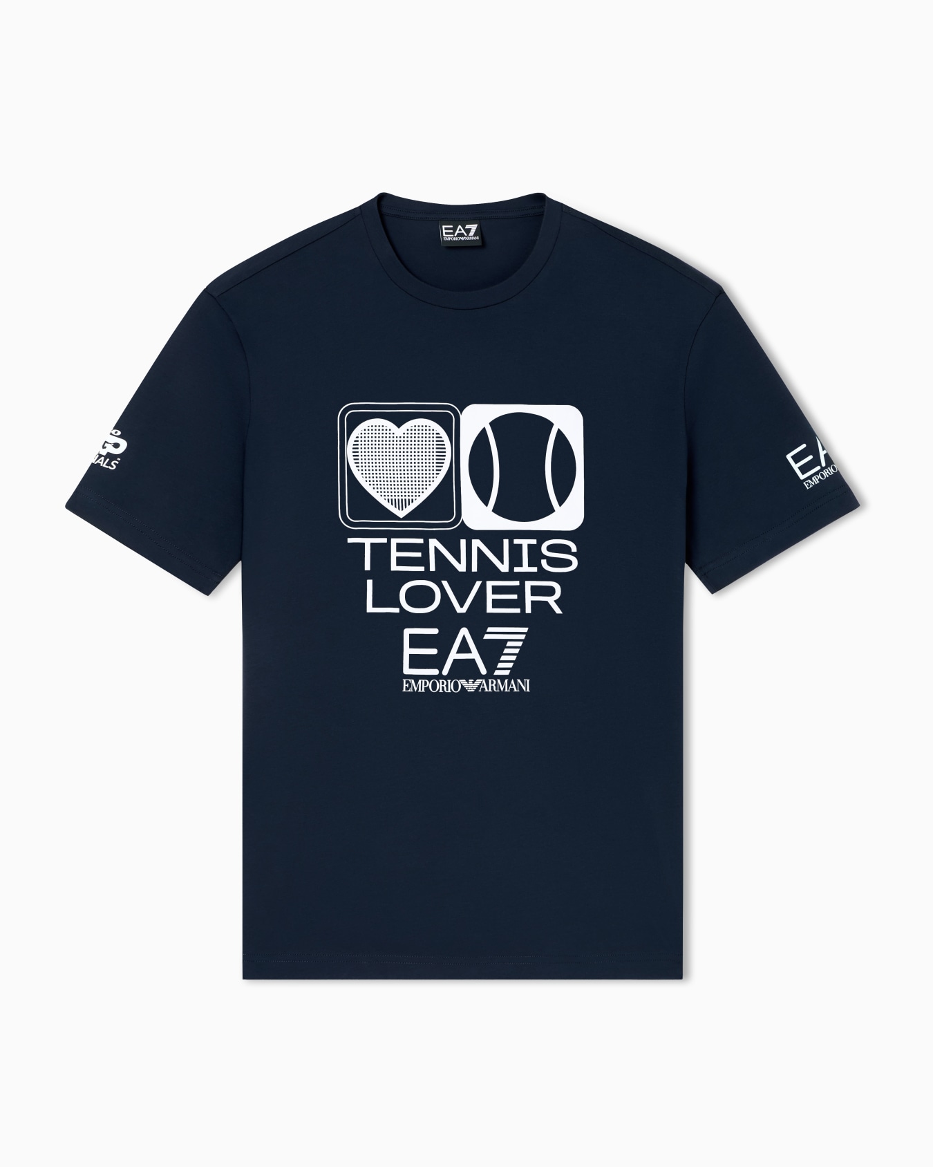 Nitto ATP Finals Crew Neck T-Shirt with Tennis Lover Print Slide 0