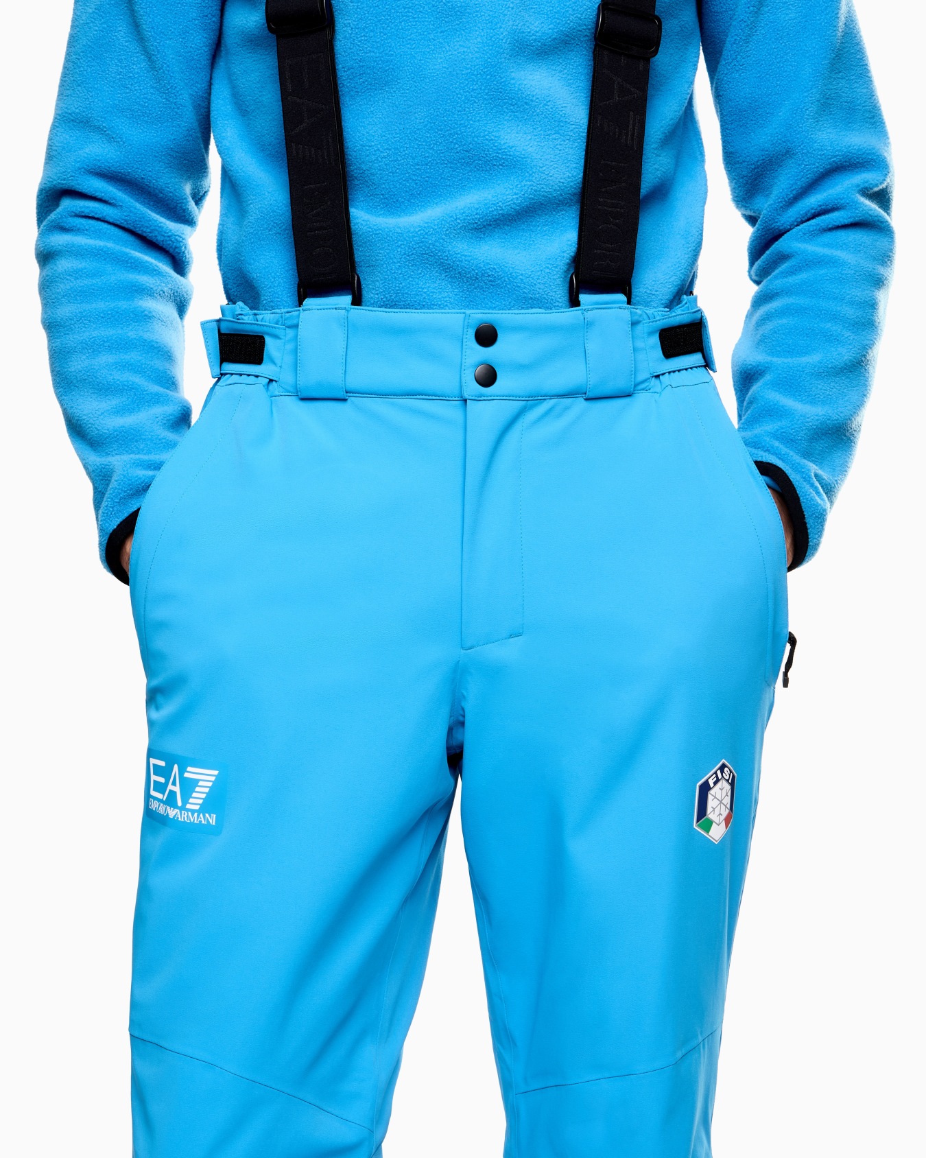 Pantaloni da sci Collezione FISI in tessuto tecnico PROTECTUM7 ed imbottitura in STRATUM7 Slide 4