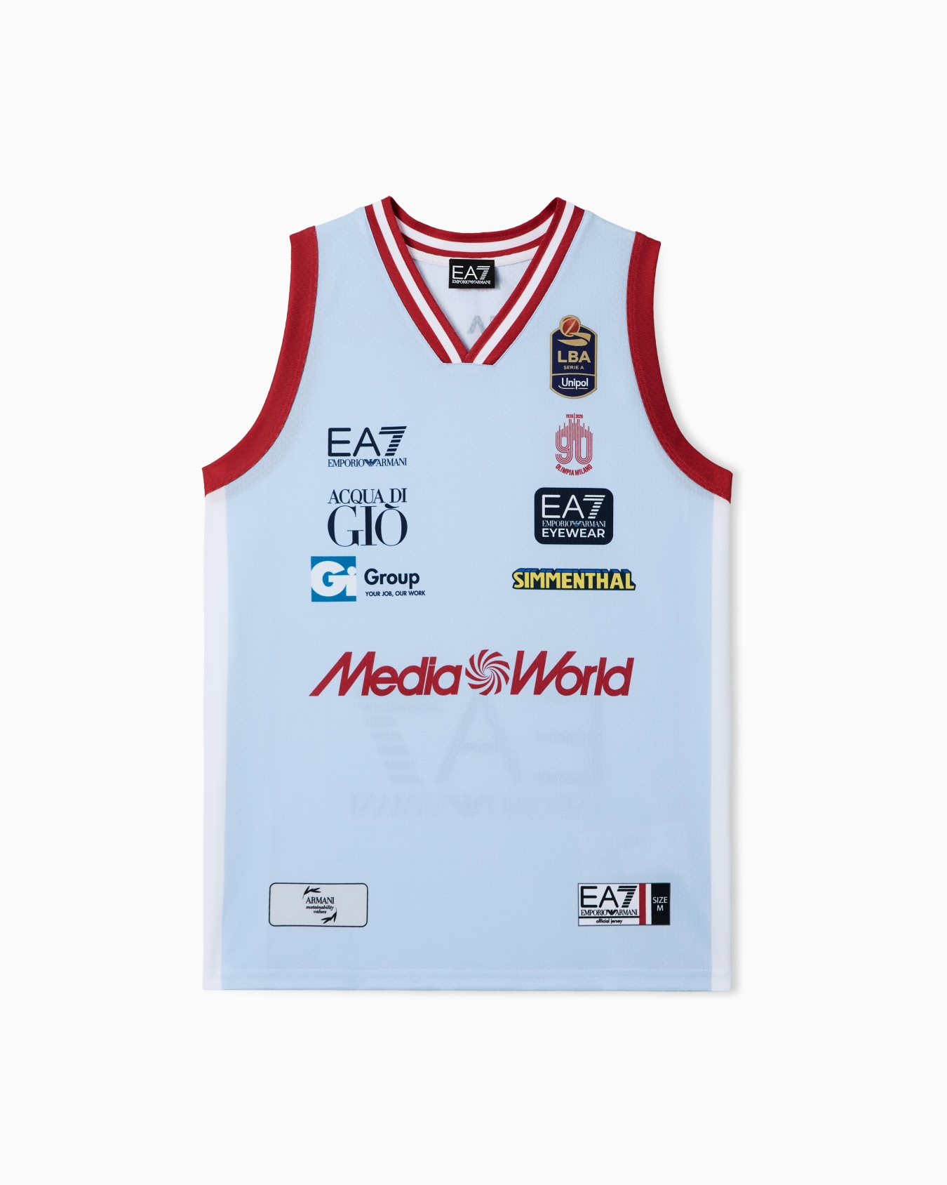 Olimpia Milano Championship 25/26 replica jersey Slide 0