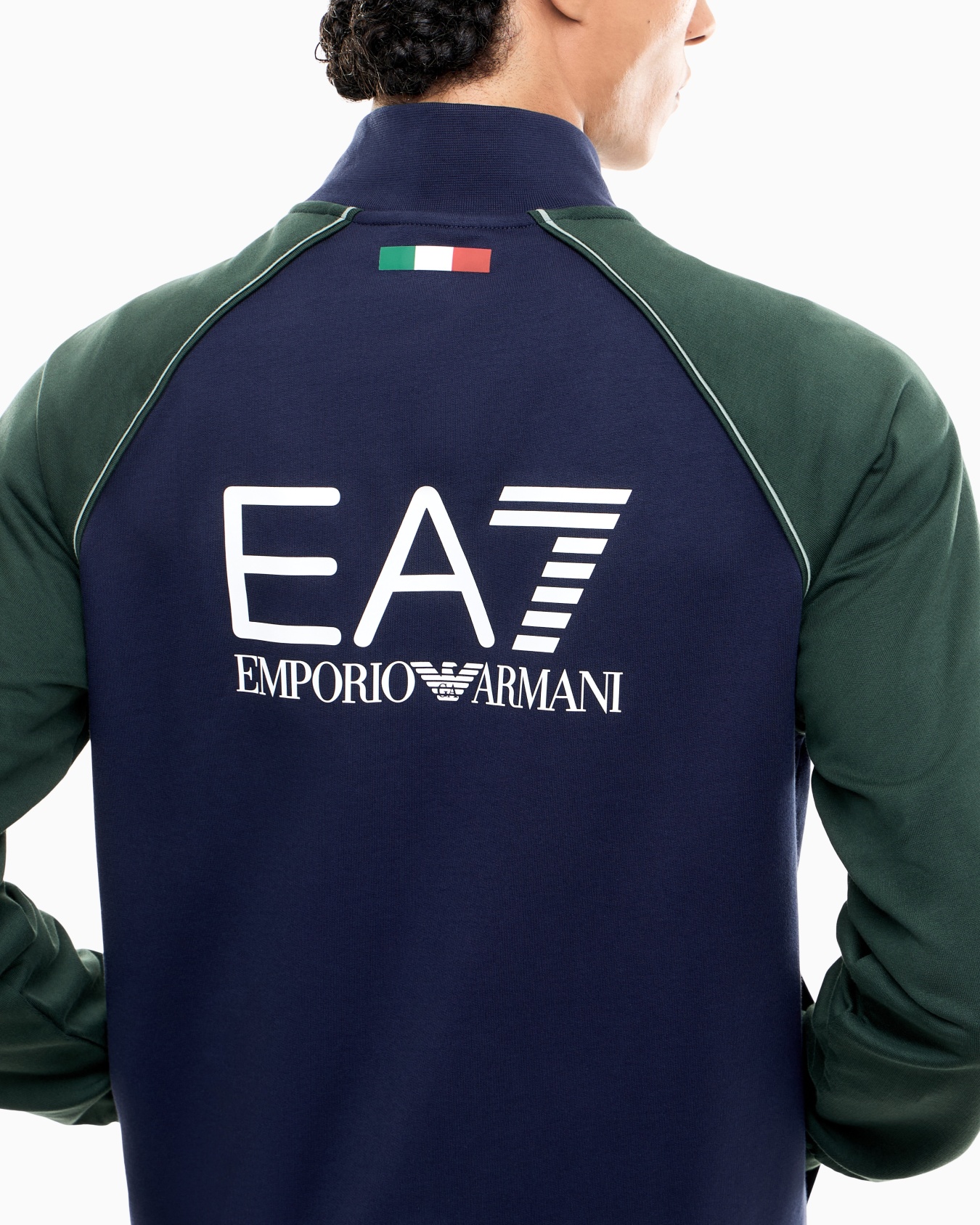 Internazionali BNL d'Italia cotton zip-up sweatshirt Slide 6