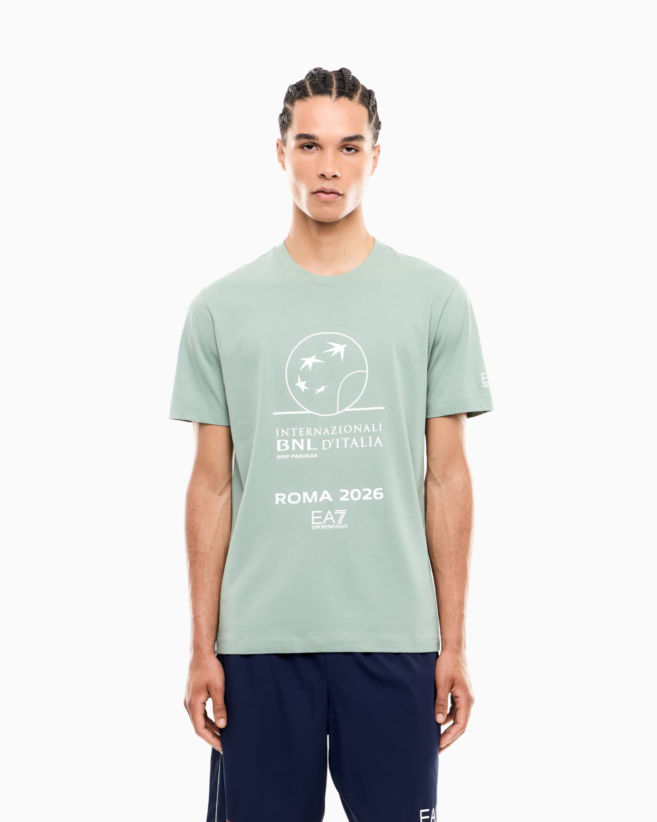 Internazionali BNL d'Italia cotton crew-neck T-shirt Slide 3