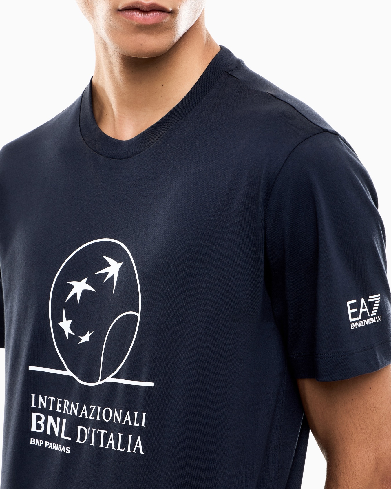 T-shirt ras-du-cou Internazionali BNL d’Italia en coton Diapositive 6