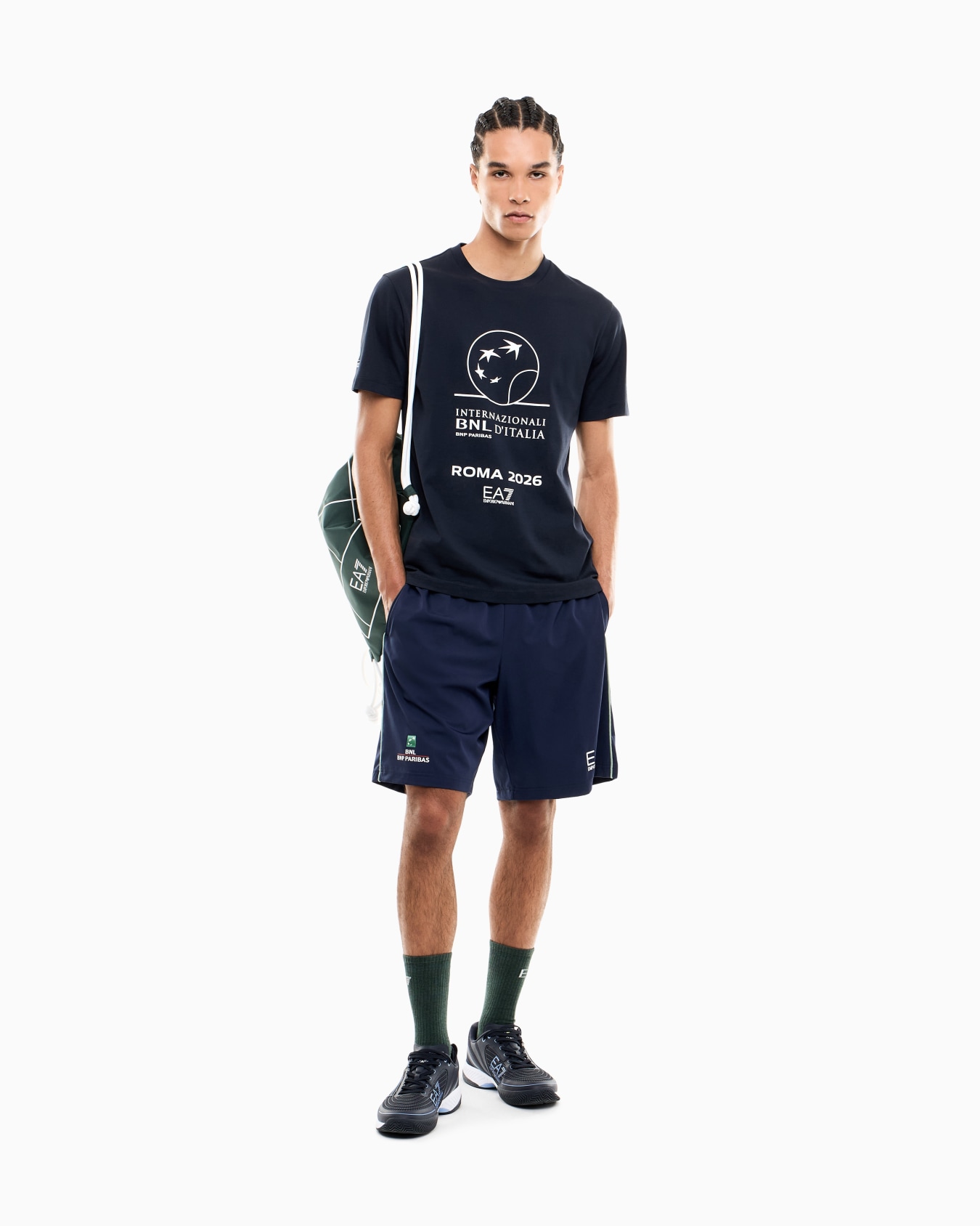 T-shirt ras-du-cou Internazionali BNL d’Italia en coton Diapositive 1