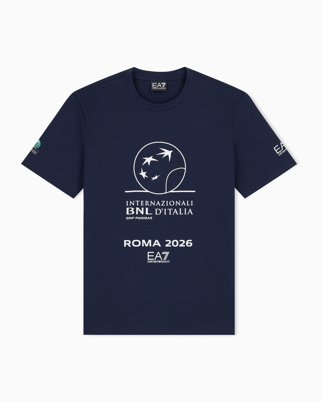 Internazionali BNL d'Italia cotton crew-neck T-shirt Slide 0