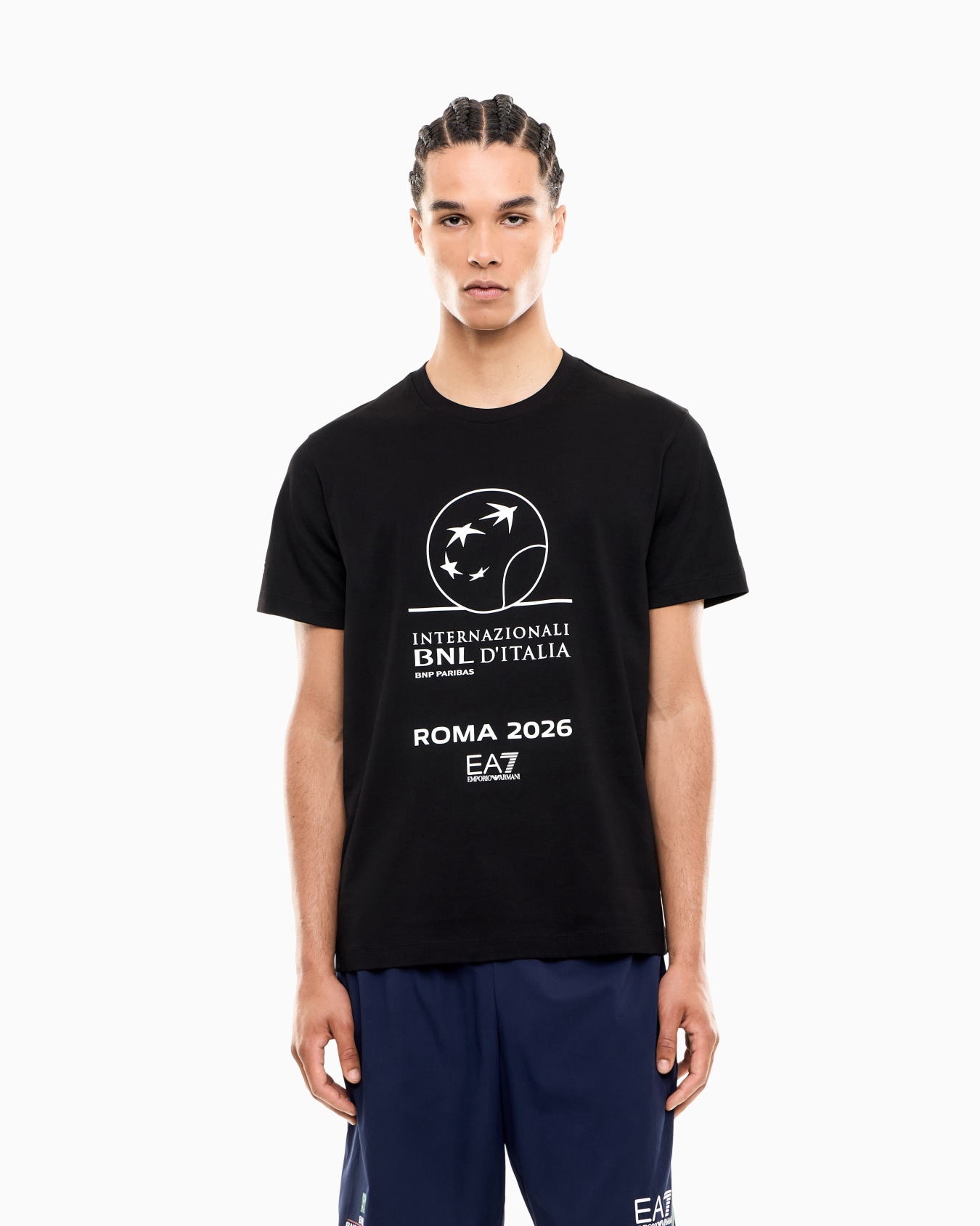 Internazionali BNL d'Italia cotton crew-neck T-shirt Slide 3
