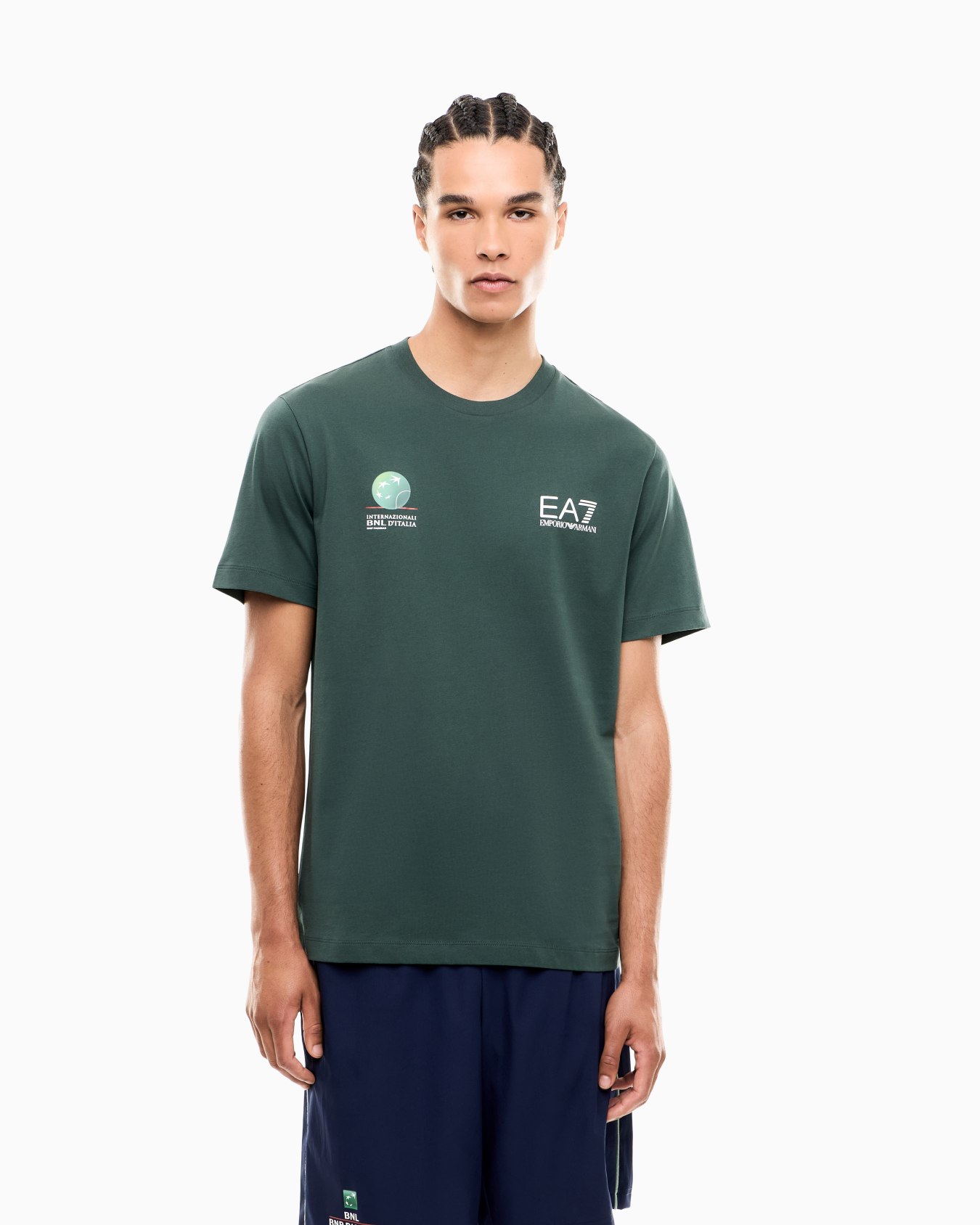 Internazionali BNL d'Italia cotton crew-neck T-shirt Slide 3