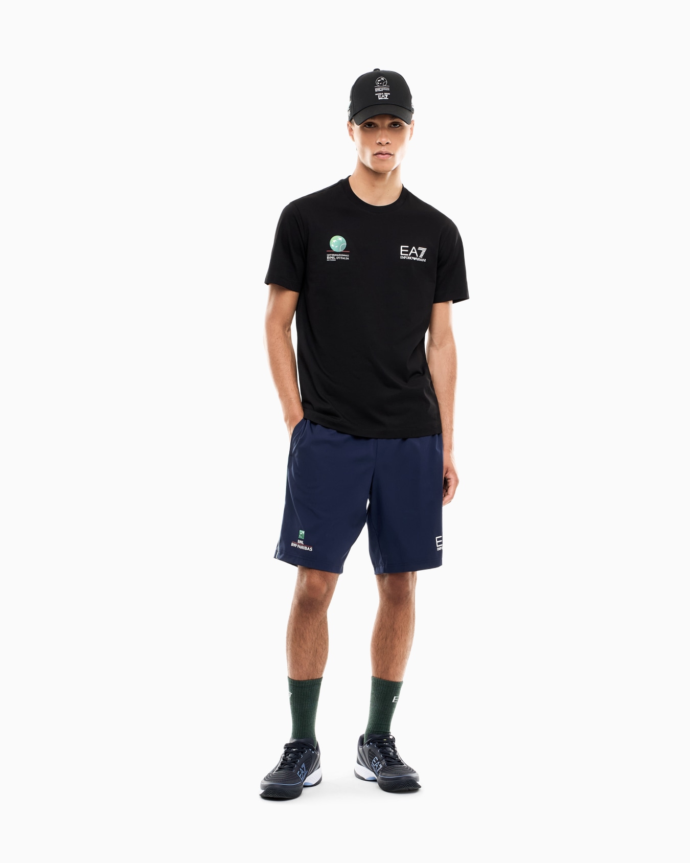 Internazionali BNL d'Italia cotton crew-neck T-shirt Slide 1