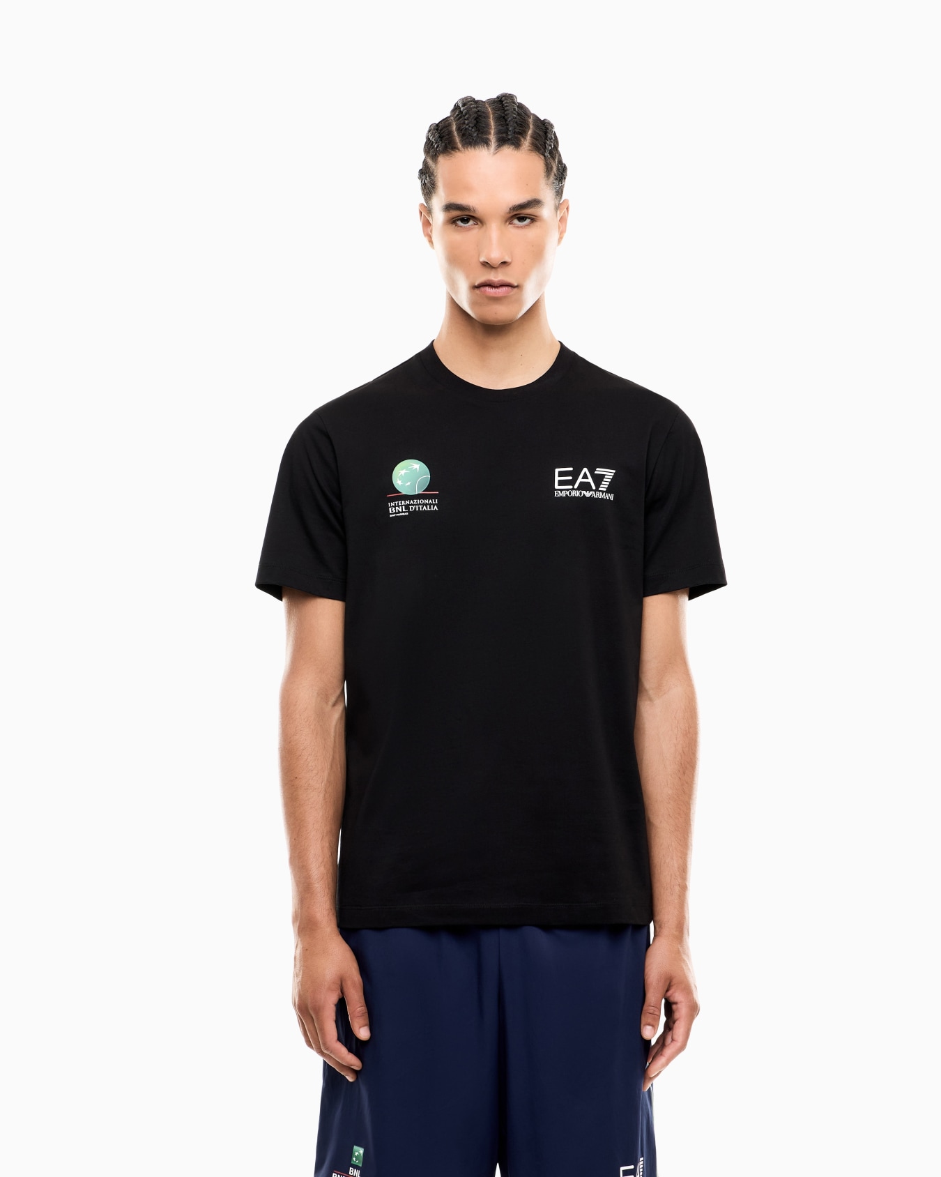 Internazionali BNL d'Italia cotton crew-neck T-shirt Slide 3