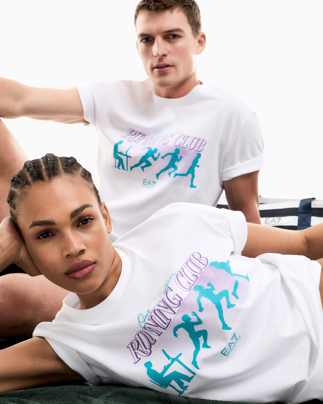 Pure cotton T-shirt with print Slide 7
