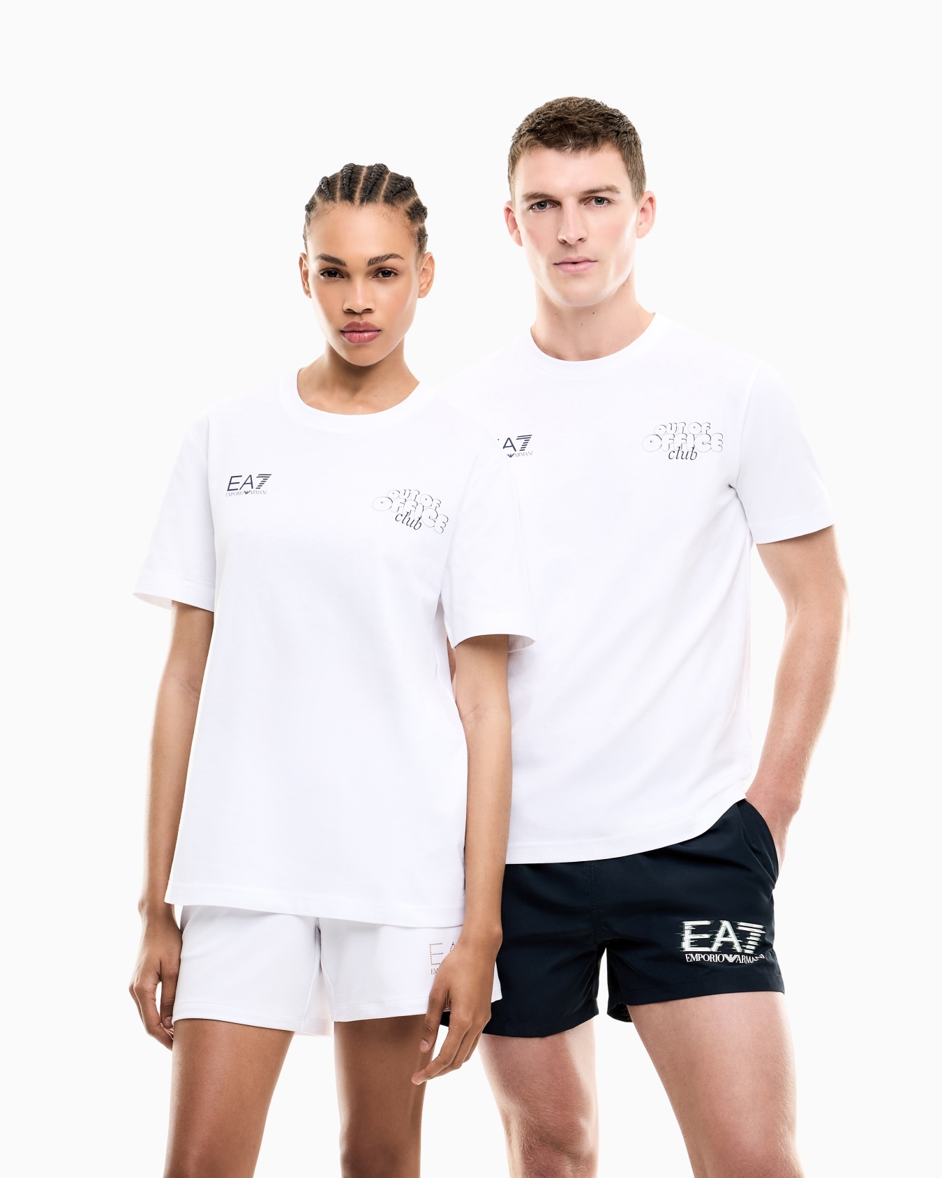 Pure cotton T-shirt with print Slide 3