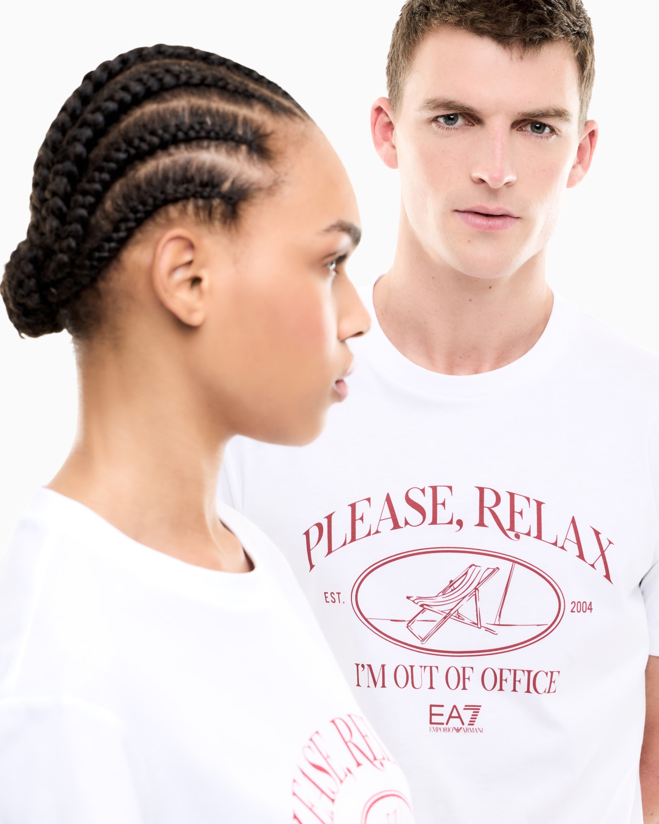 Pure cotton T-shirt with print Slide 5