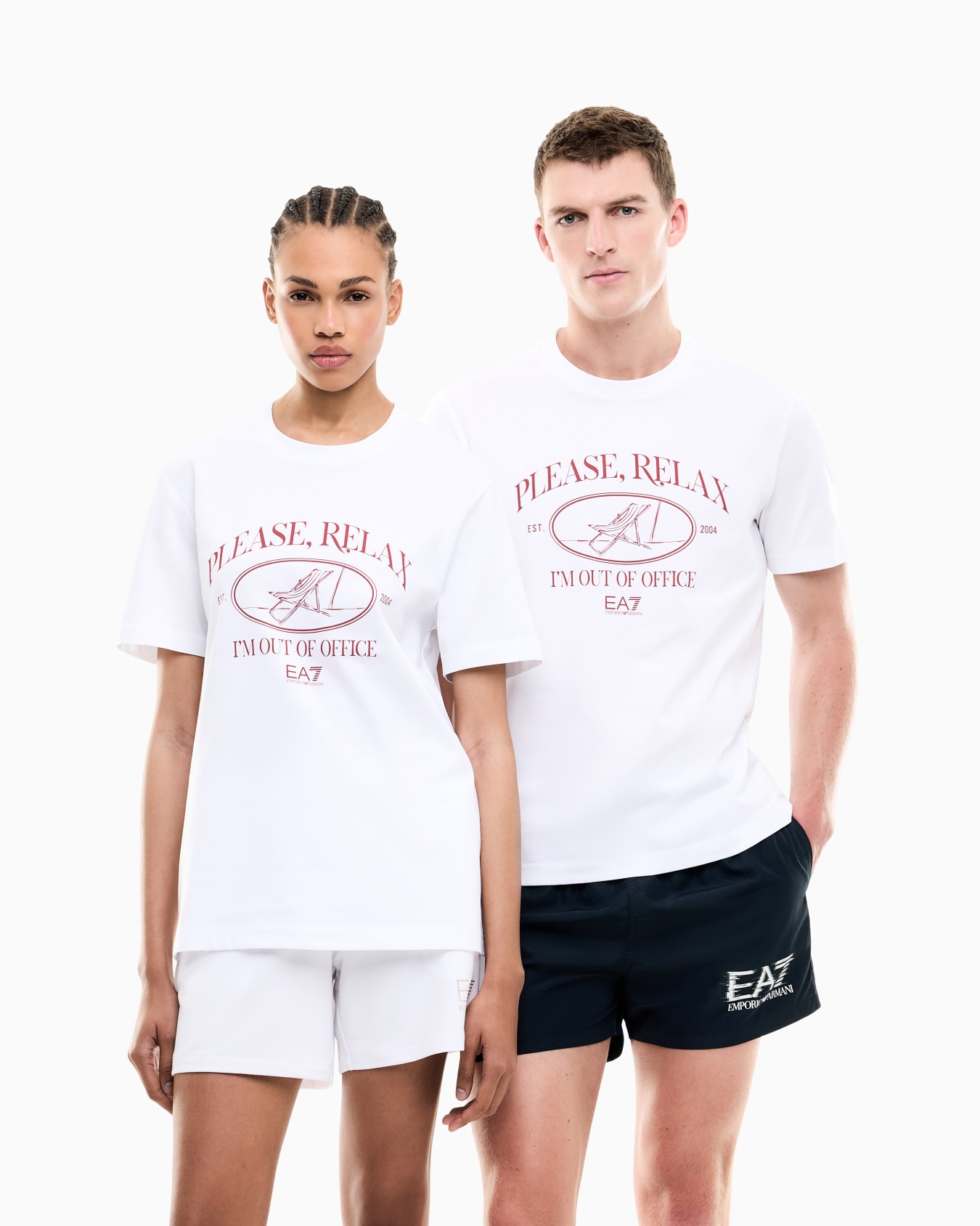Pure cotton T-shirt with print Slide 3