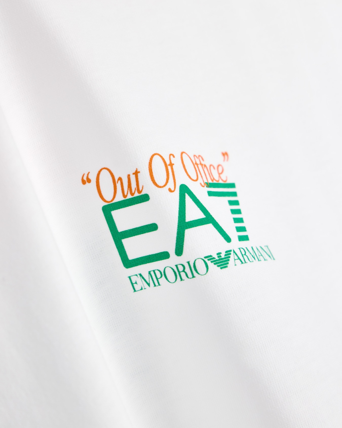 Pure cotton T-shirt with print Slide 4