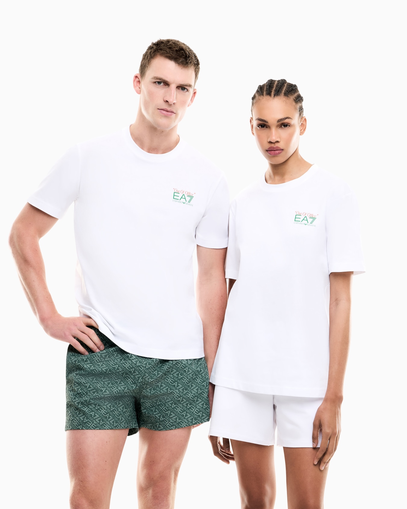 Pure cotton T-shirt with print Slide 3