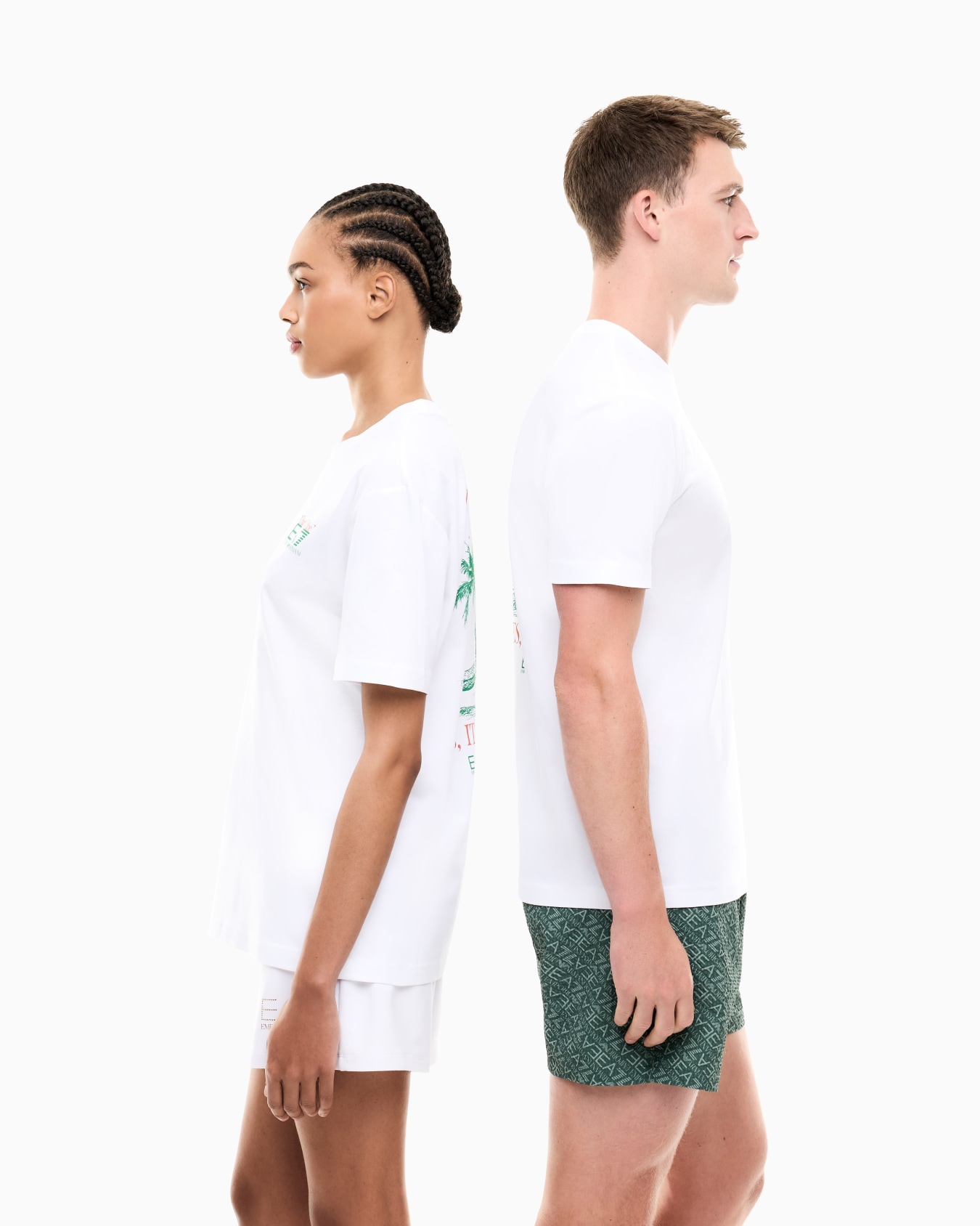 Pure cotton T-shirt with print Slide 6