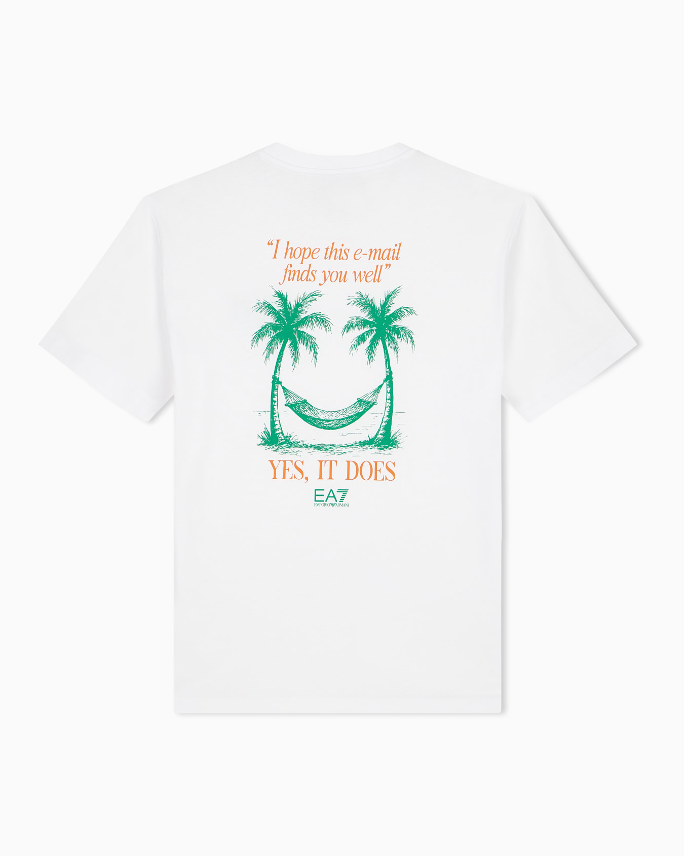 Pure cotton T-shirt with print Slide 2