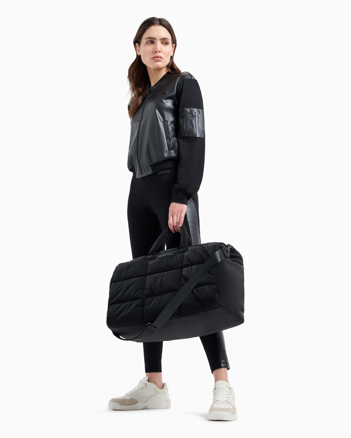 Padded nylon duffel bag Slide 5