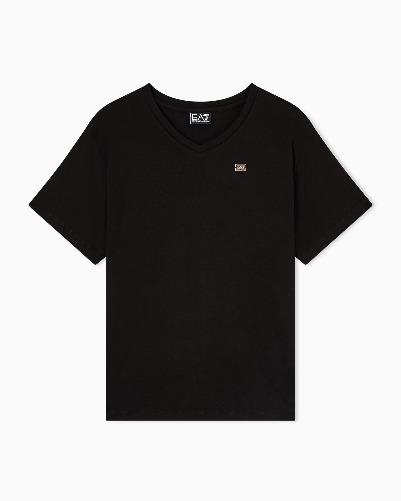 <オンライン限定>Core Lady VネックTシャツ ストレッチコットンジャージー スライドする 0