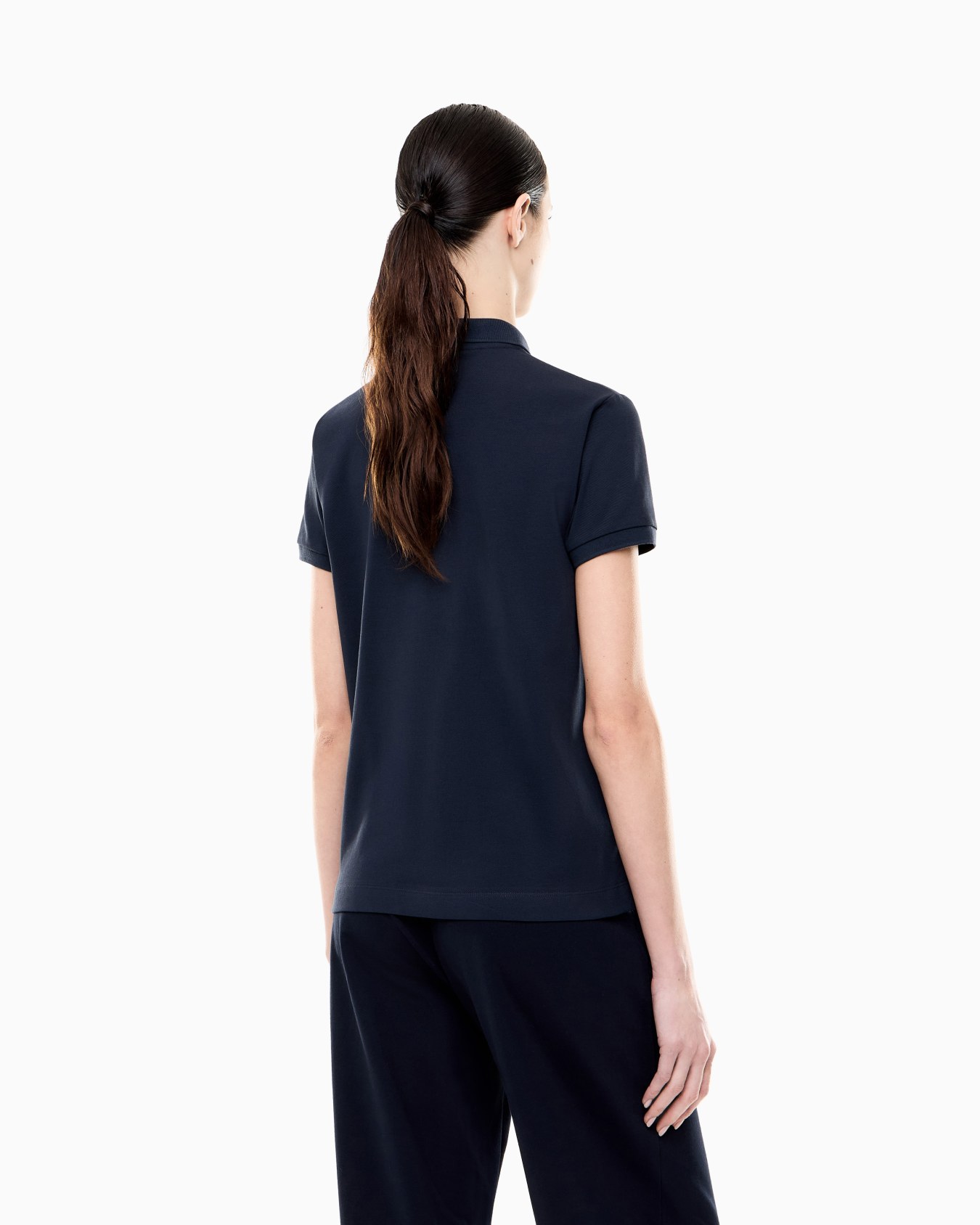 Core Lady ポロシャツ ストレッチコットンジャージー スライドする 3