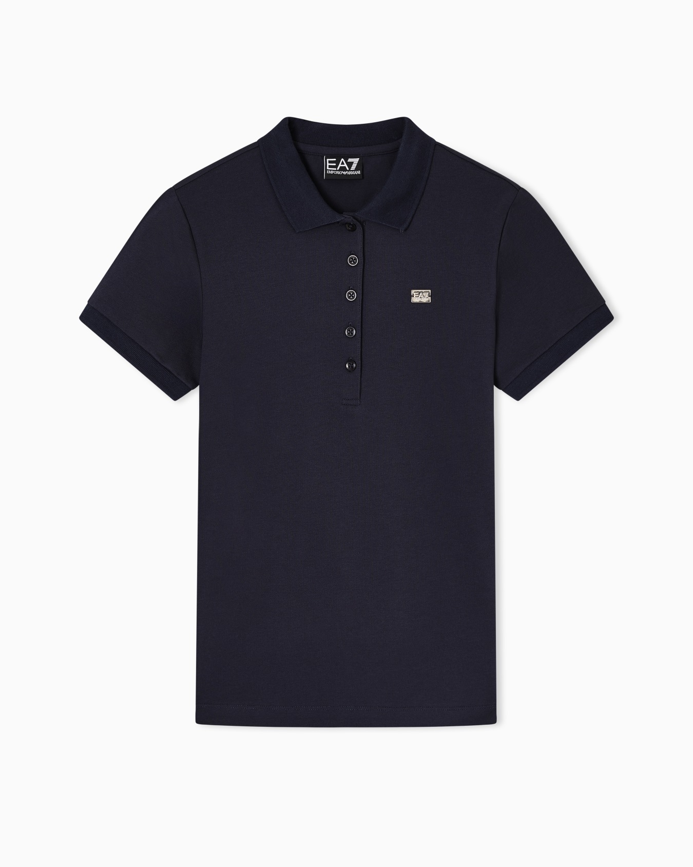 Core Lady ポロシャツ ストレッチコットンジャージー スライドする 0