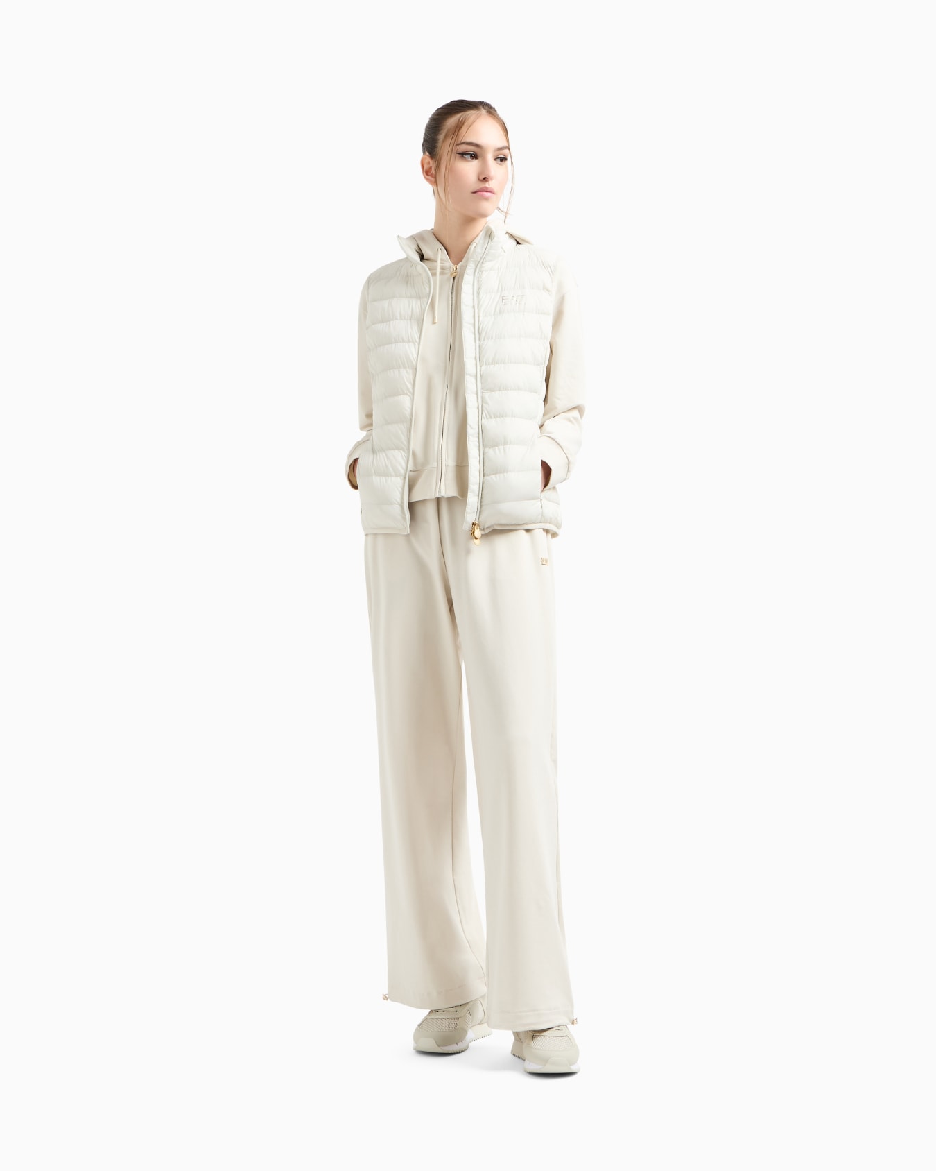 Core Lady stretch-cotton tracksuit Slide 1