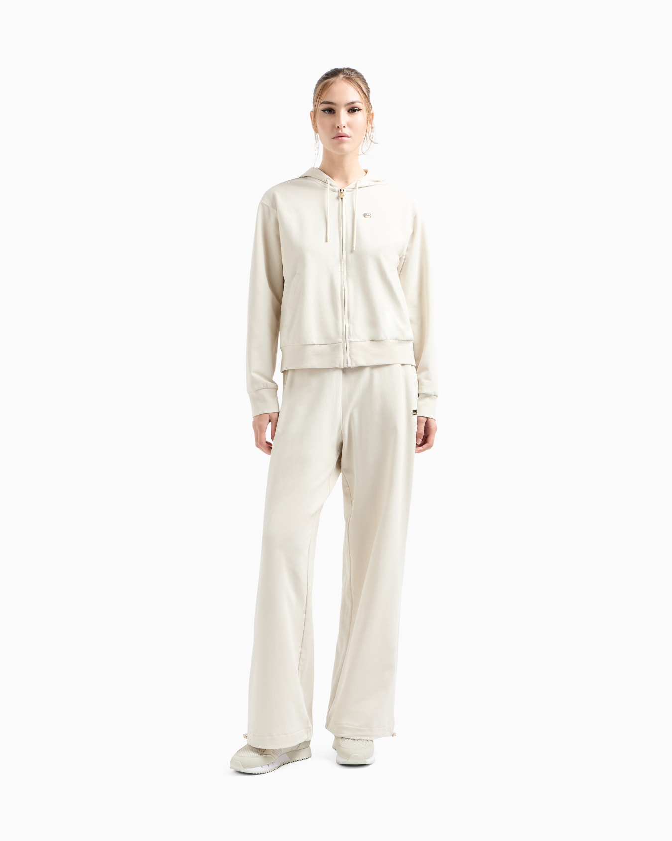 Core Lady stretch-cotton tracksuit Slide 3