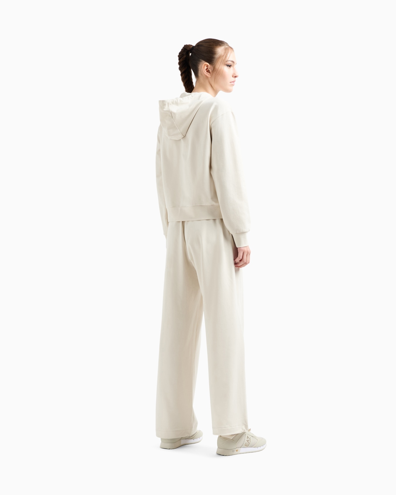 Core Lady stretch-cotton tracksuit Slide 2