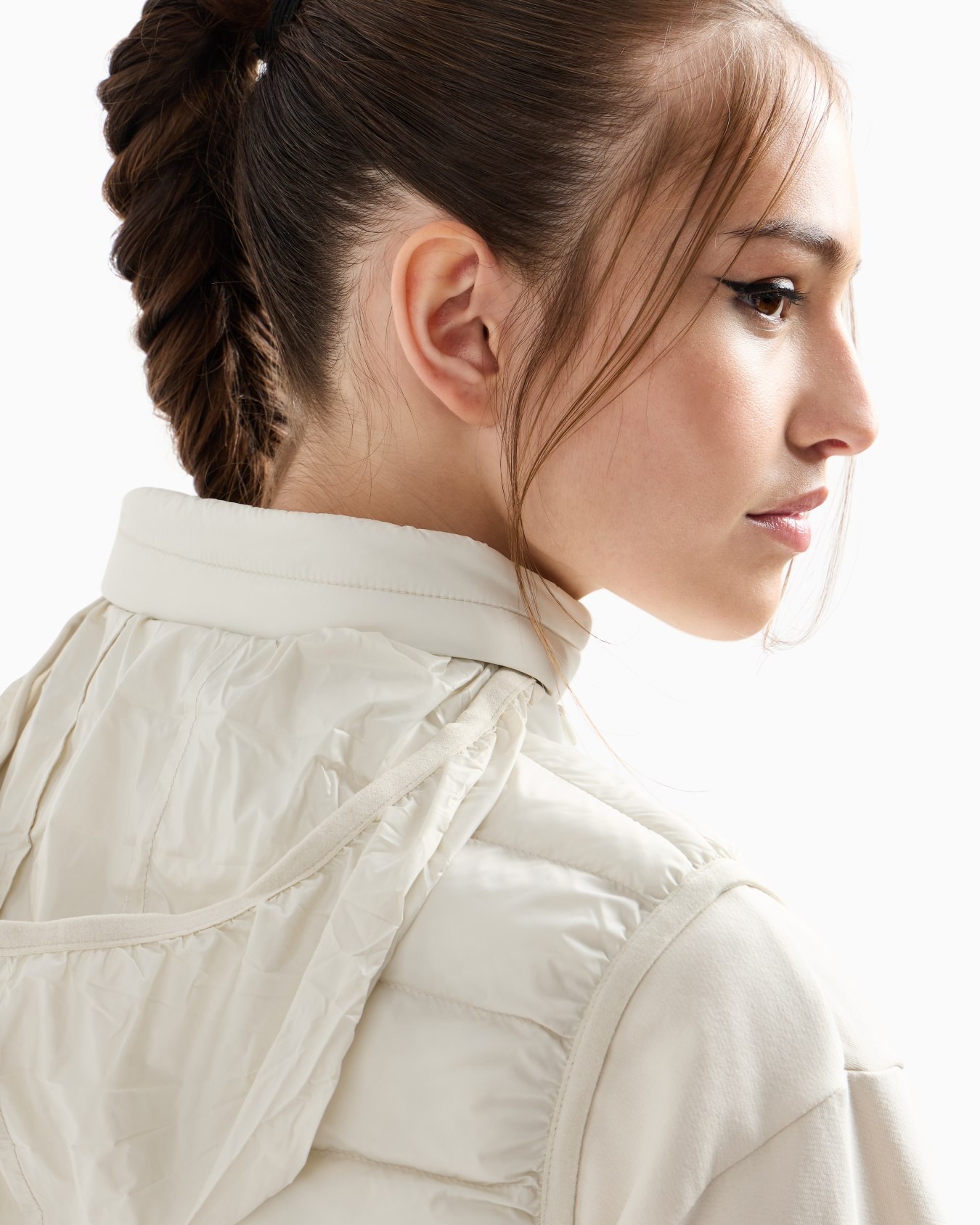 Core Lady recycled nylon blend padded gilet Slide 4