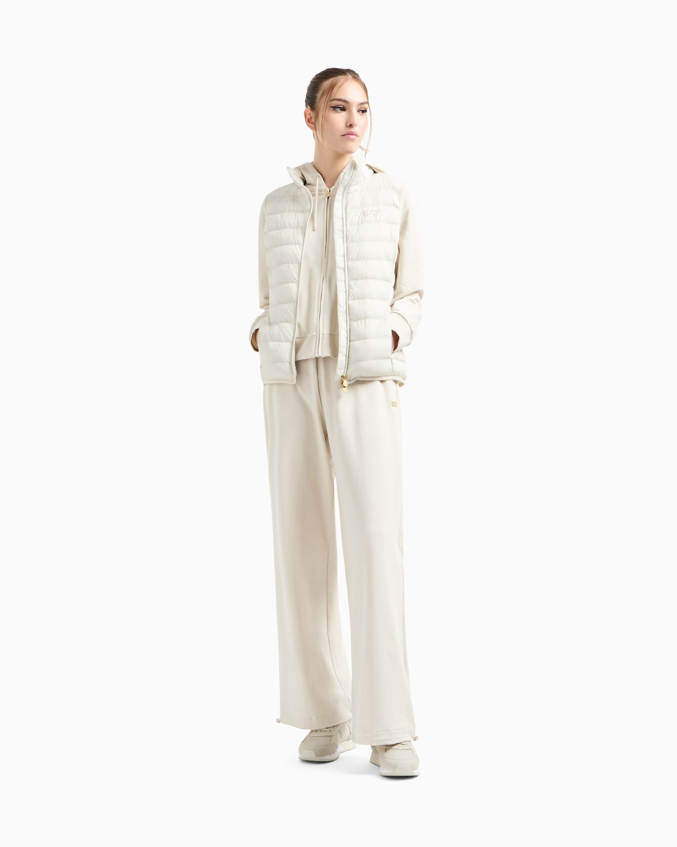 Core Lady recycled nylon blend padded gilet Slide 1