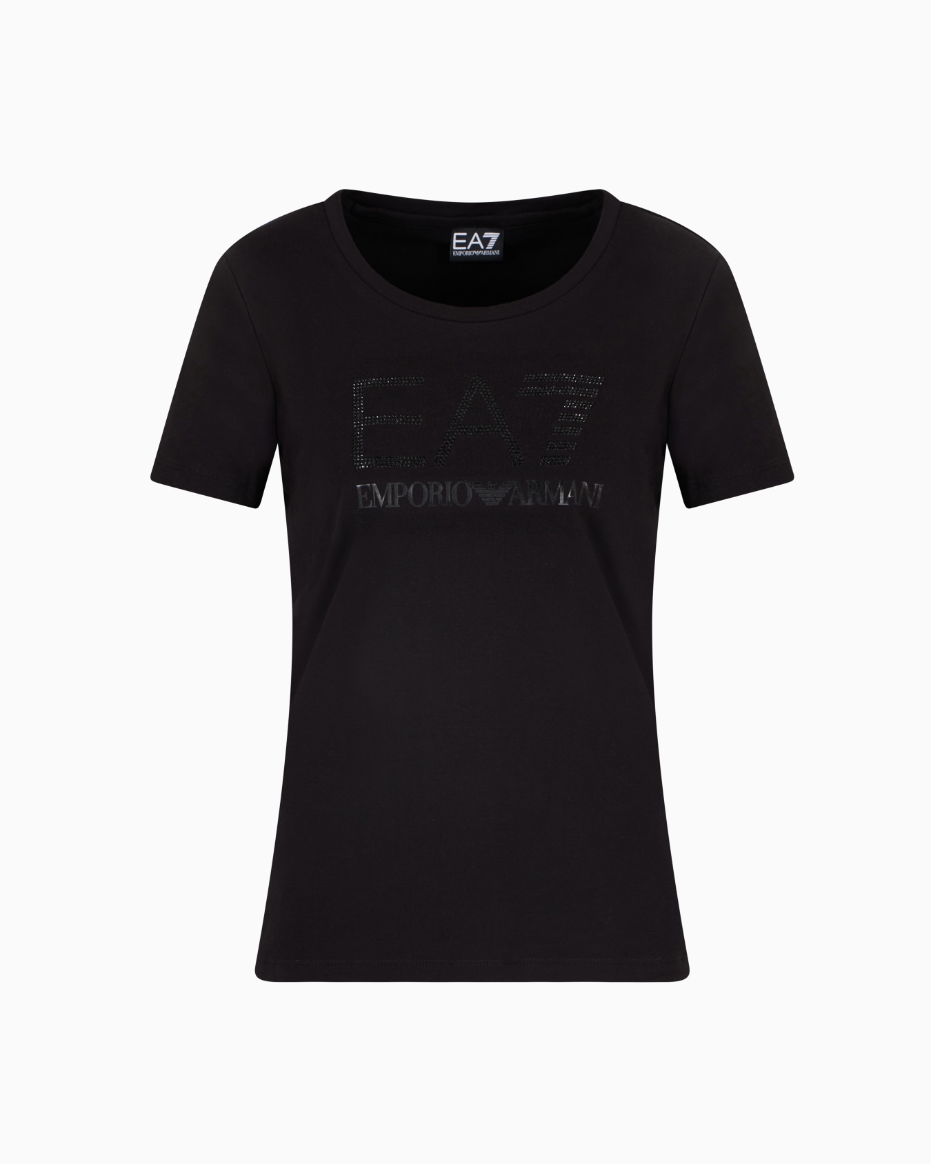 Camiseta Logo Series de punto de algodón elástico Diapositiva 0