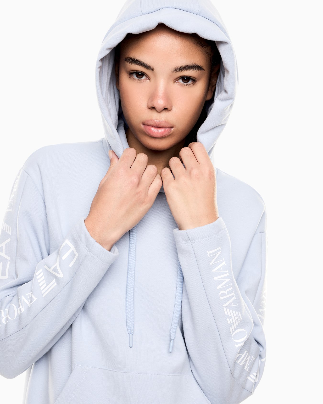 Chándal de punto de algodón elástico con logotipo Diapositiva 3