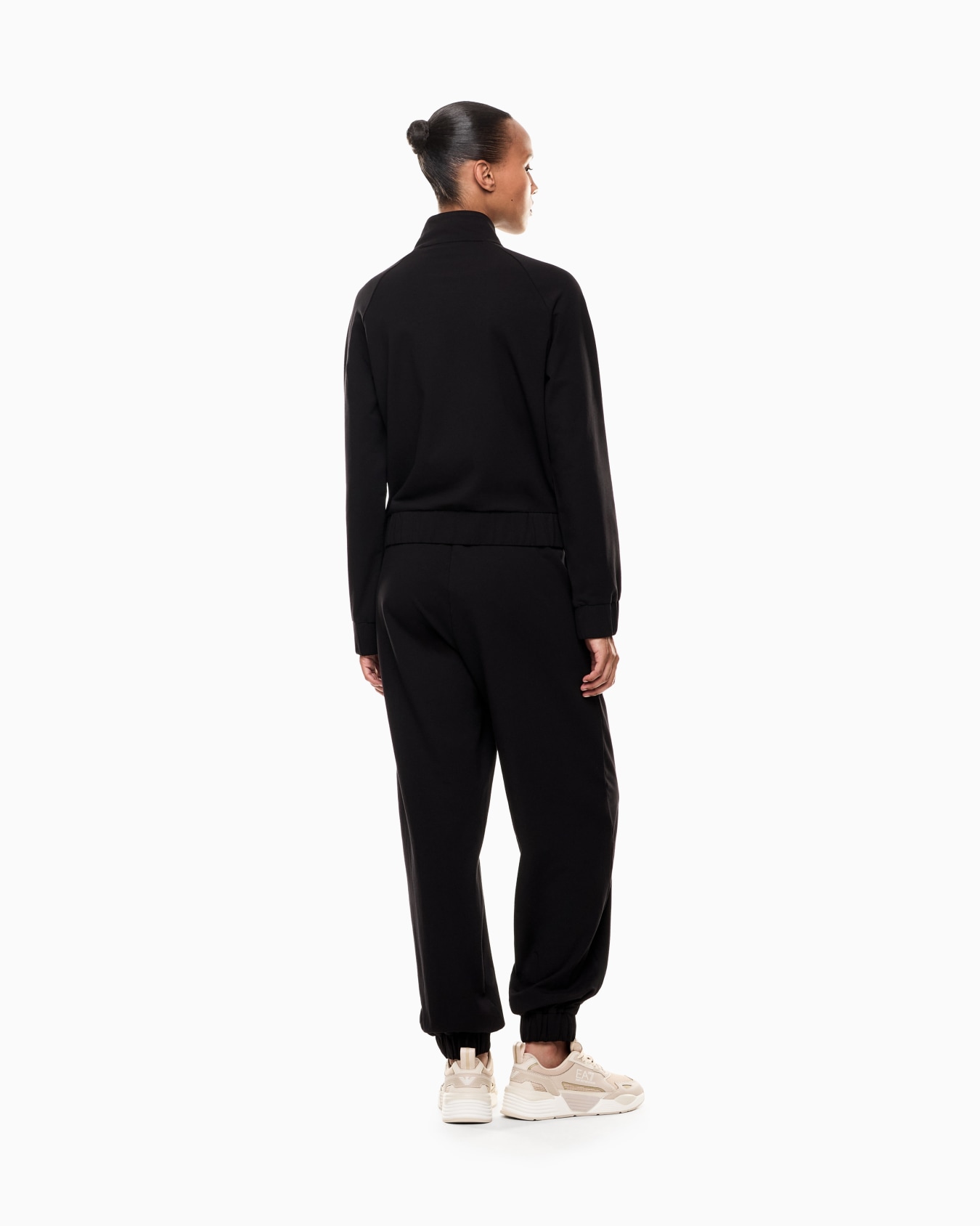 Trainingsanzug aus Baumwollstretch-Mischung mit Logo Folie 2