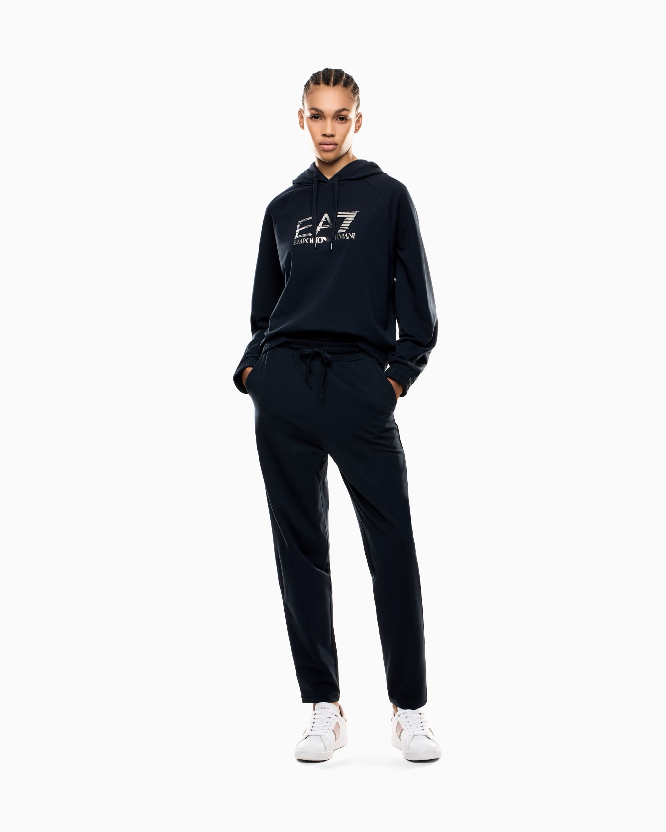 Cotton and modal blend tracksuit Slide 1