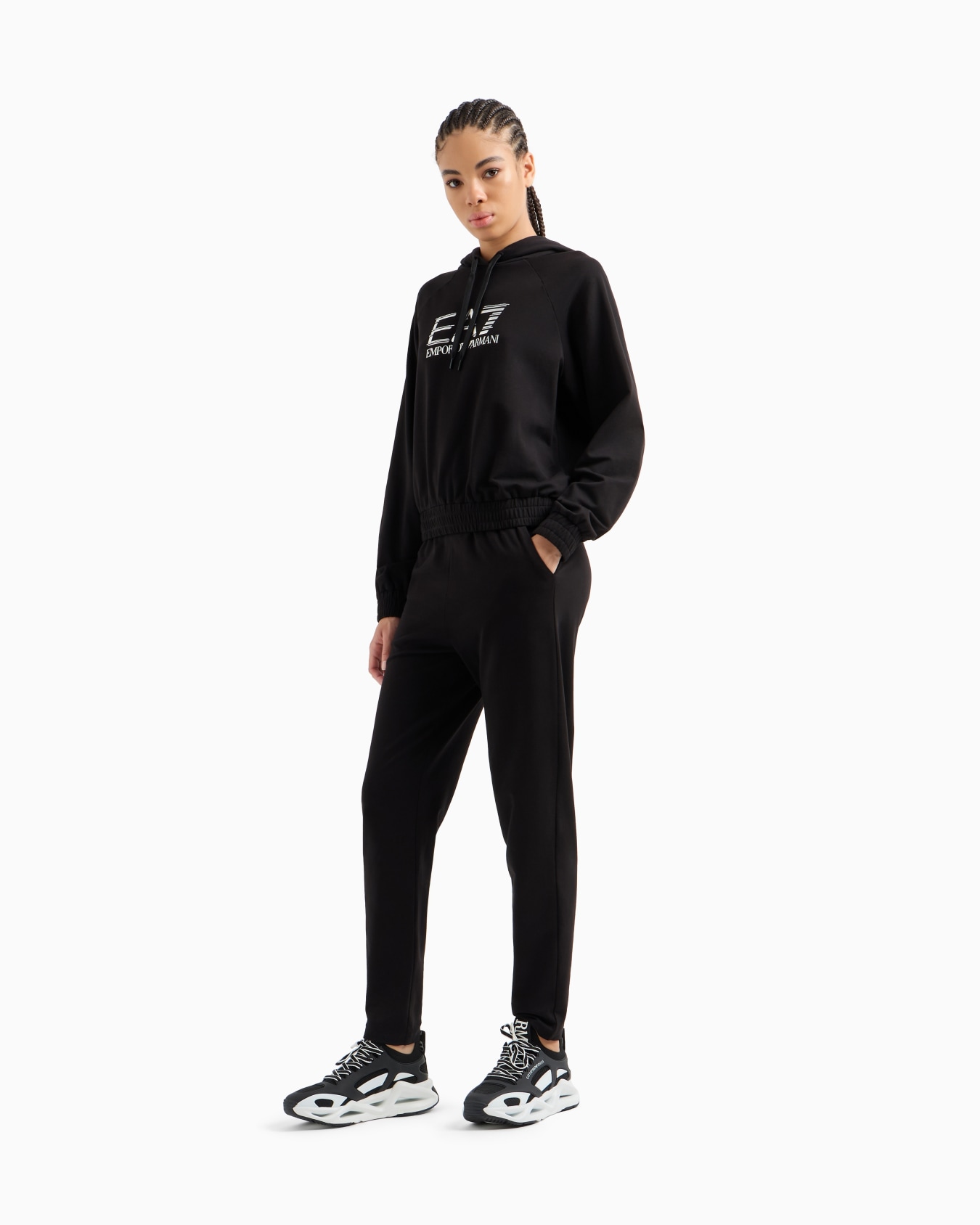Cotton and modal blend tracksuit Slide 3