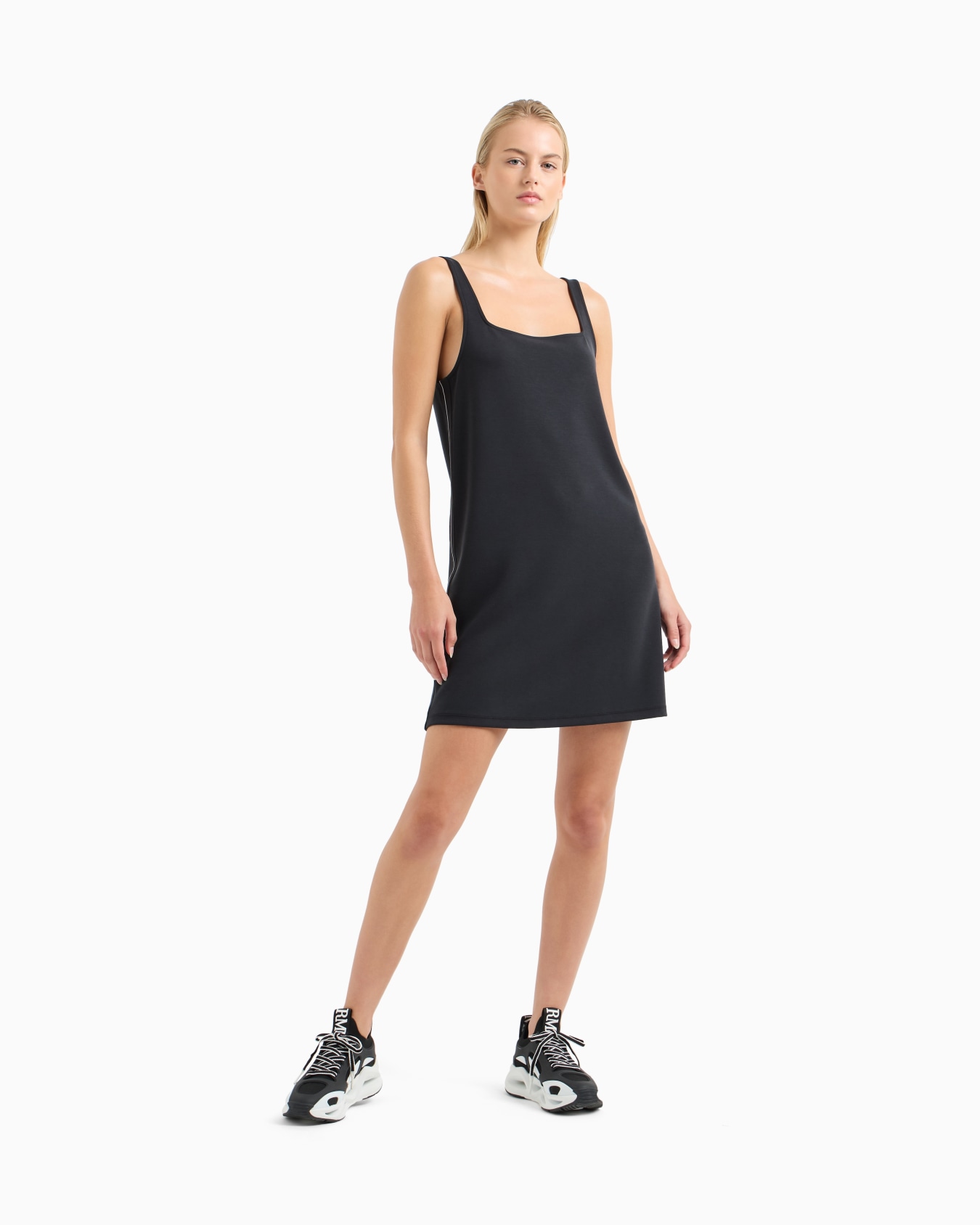 Logo Series stretch-modal-blend interlock dress Slide 3