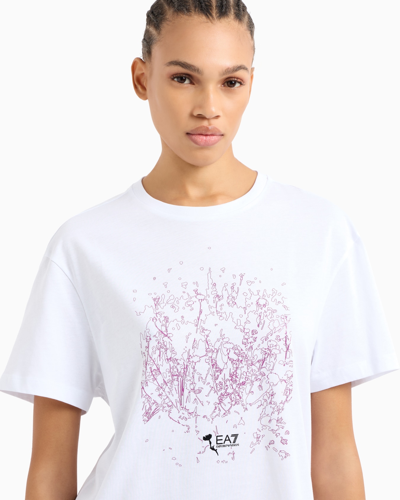 Logo Series pure cotton jersey crew-neck T-shirt  Slide 4