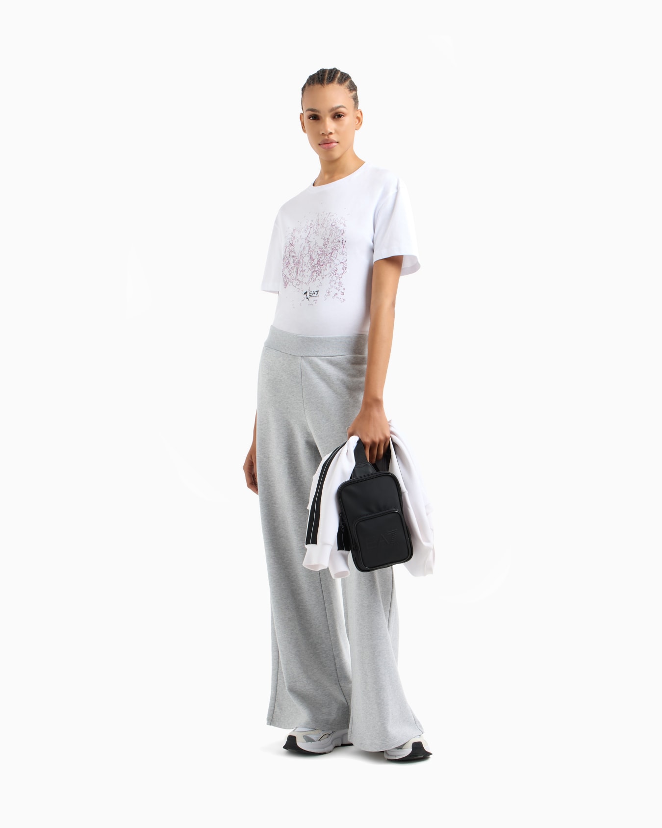 Logo Series pure cotton jersey crew-neck T-shirt  Slide 1