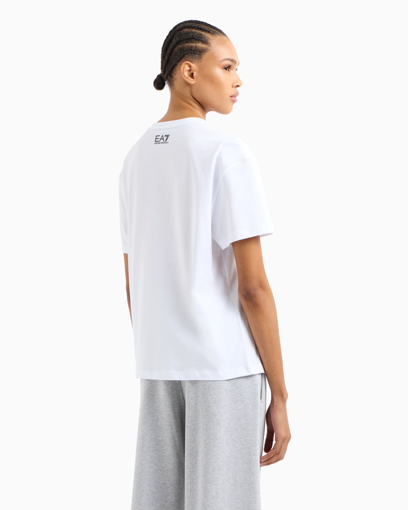Logo Series pure cotton jersey crew-neck T-shirt  Slide 2